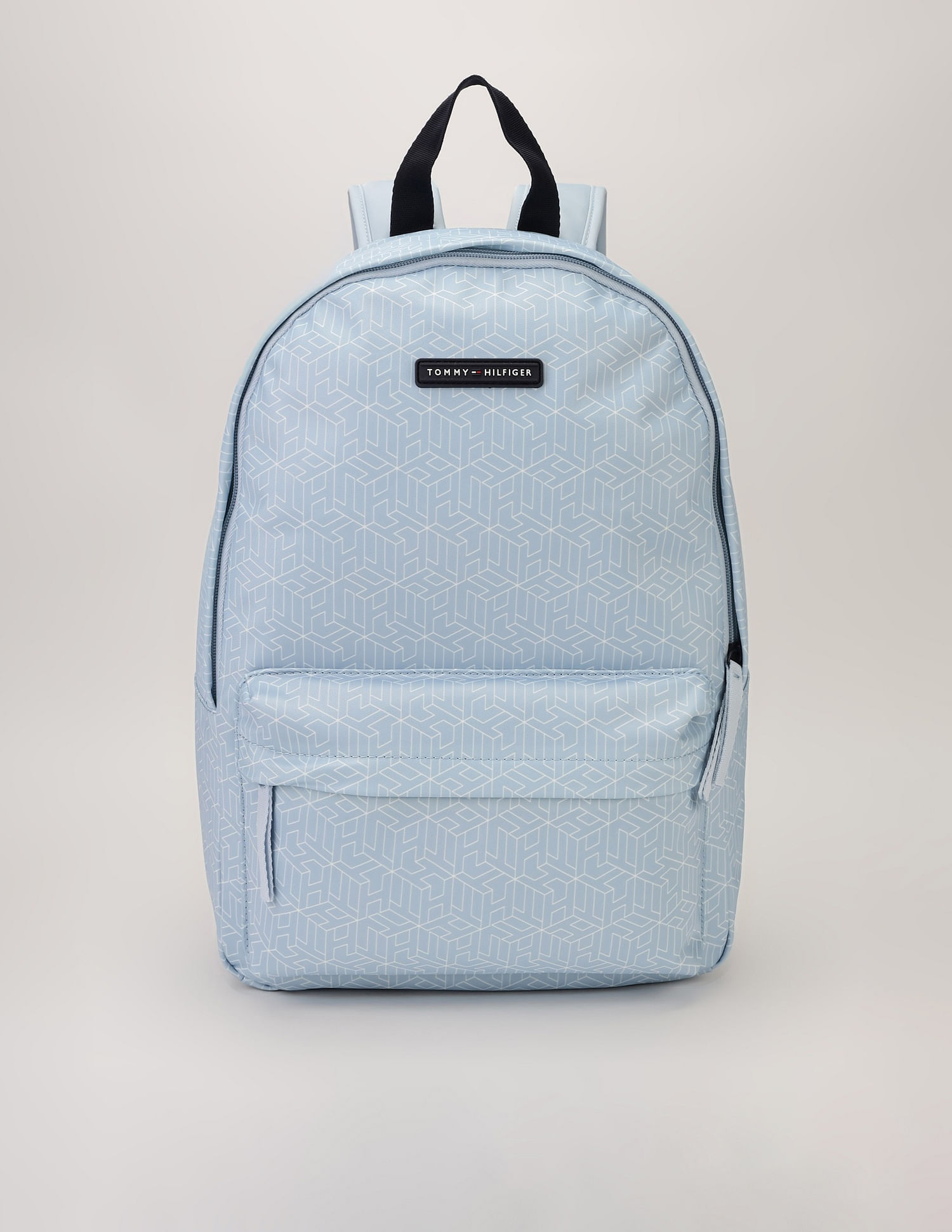 Tommy Hilfiger Logo Blue Nylon Backpack