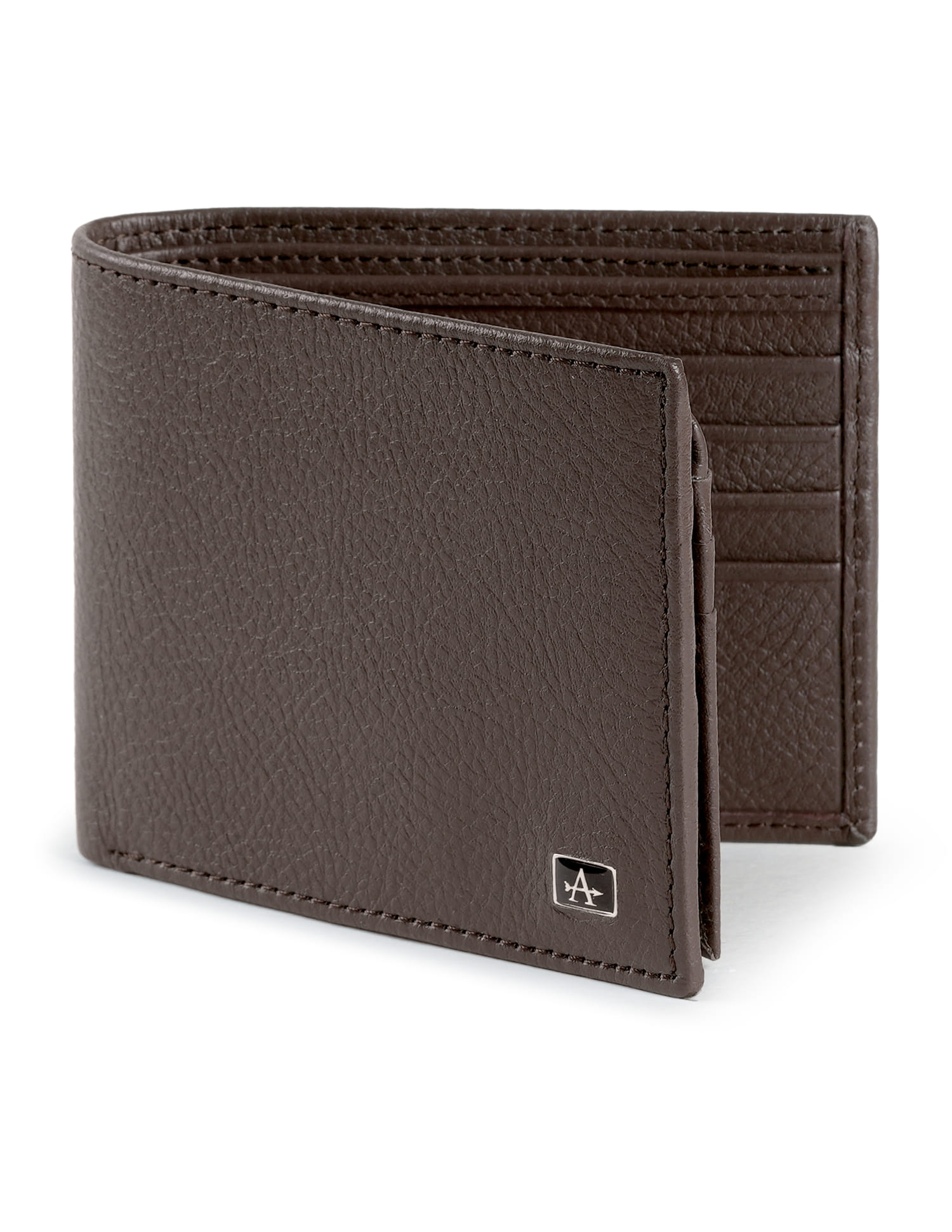 Buy Arrow Men Textured Leather Cary Wallet - NNNOW.com