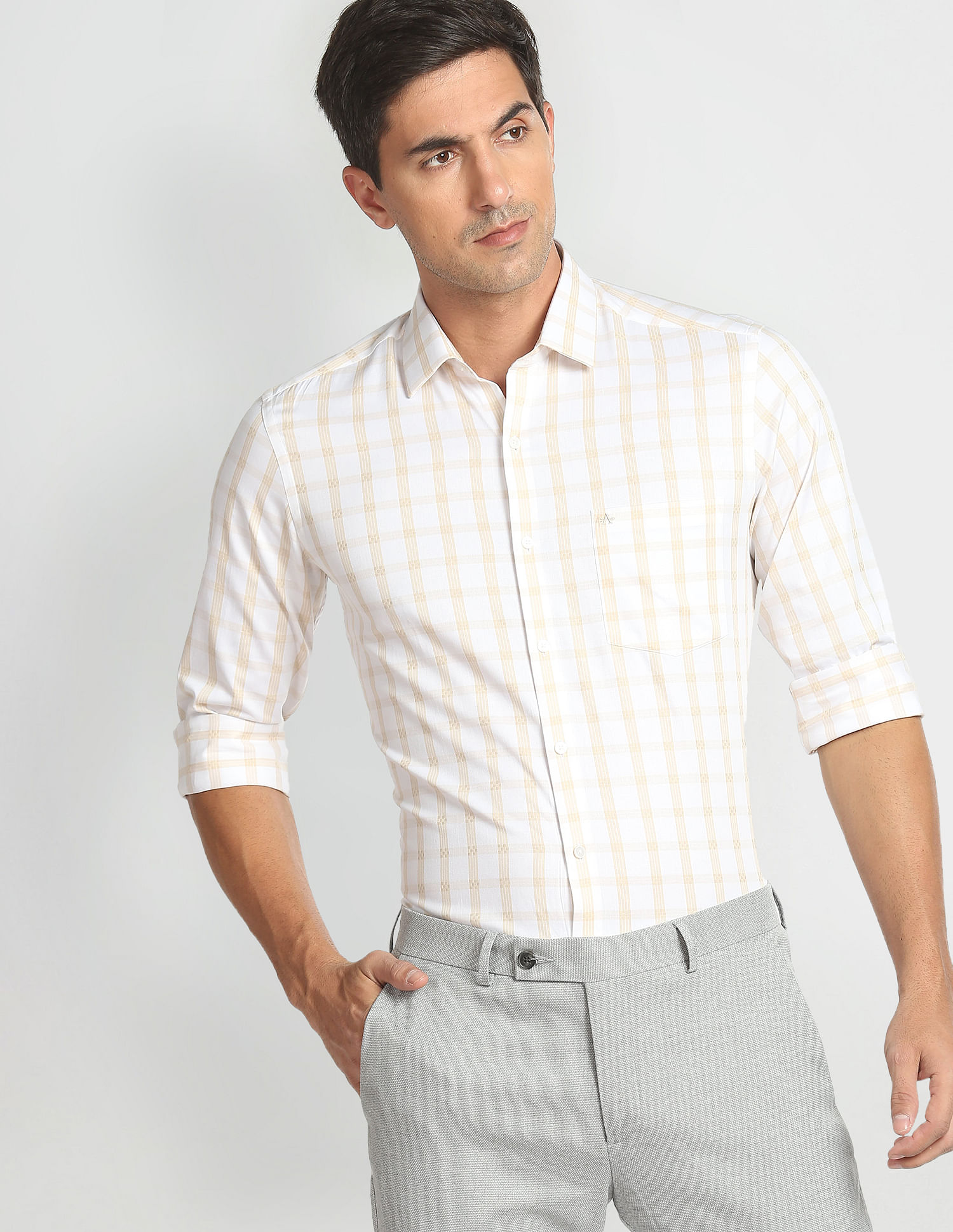 Arrow Twill Cotton Formal Shirt