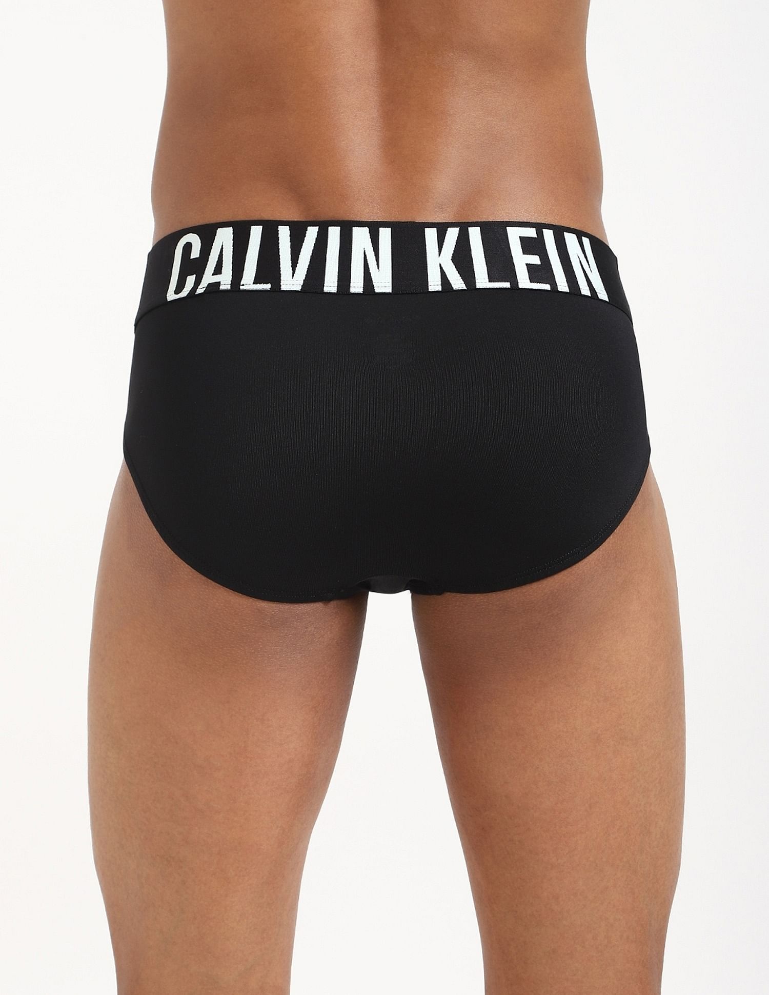 Calvin Klein Underwear Solid Multi Low Rise Briefs - Pack Of - 3
