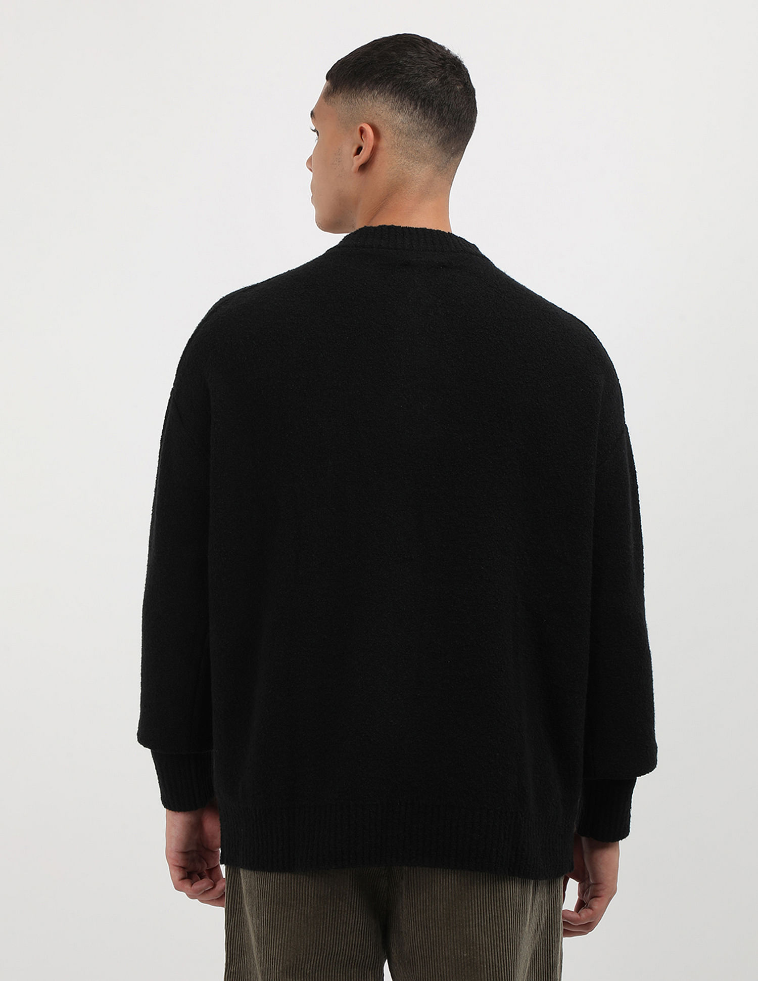 Calvin Klein Jeans Boucle V-Neck Sweater