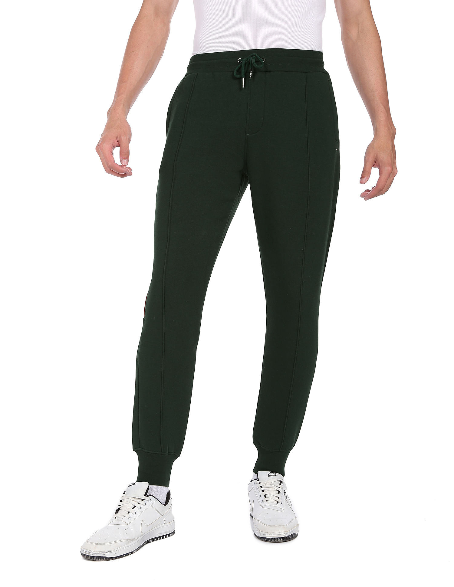 Buy Tommy Hilfiger Mid Rise Drawstring Waist Track Pants - NNNOW.com