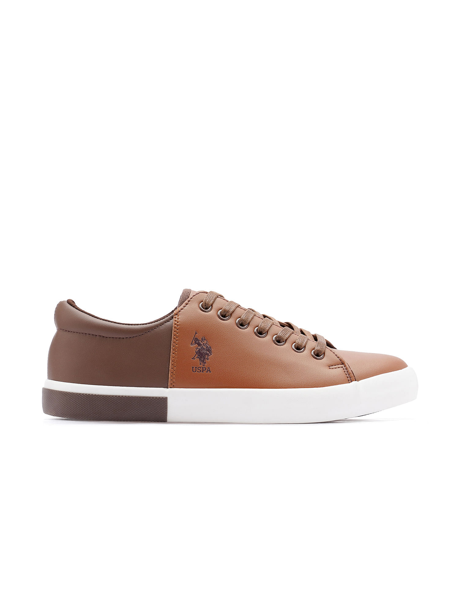 U.S. Polo Assn. Men Panal 3.0 Colourblocked Sneakers