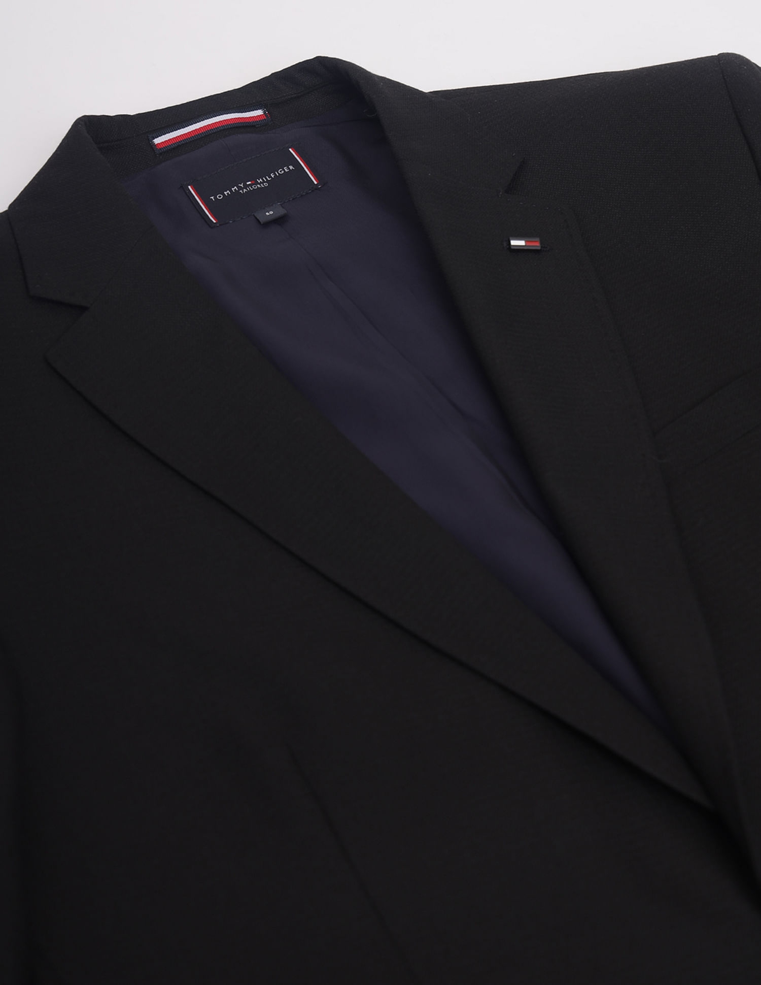 Tommy Hilfiger Micro Check Regular Fit Blazer