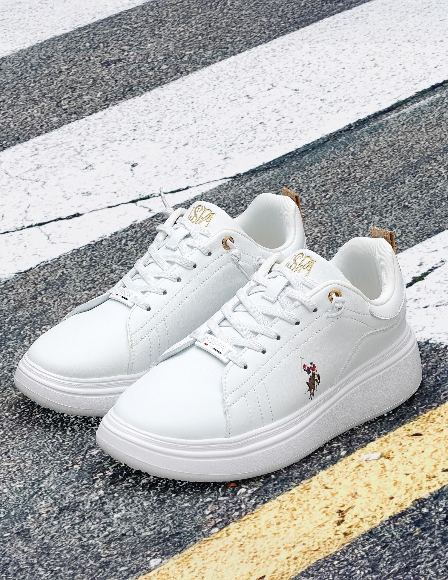 U.S. Polo Assn. Women Solid Ariel 2.0 Sneakers