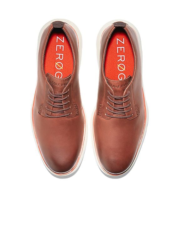 Buy Cole Haan Men Tan Zerogrand Omni Postman Oxford Sneakers  display picture 1