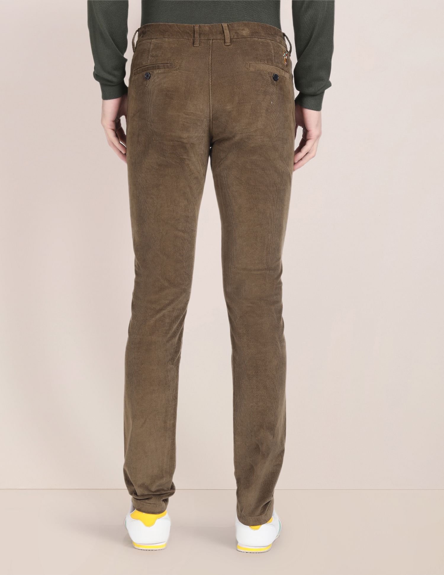 U.S. Polo Assn. Cotton Stretch Corduroy Trousers