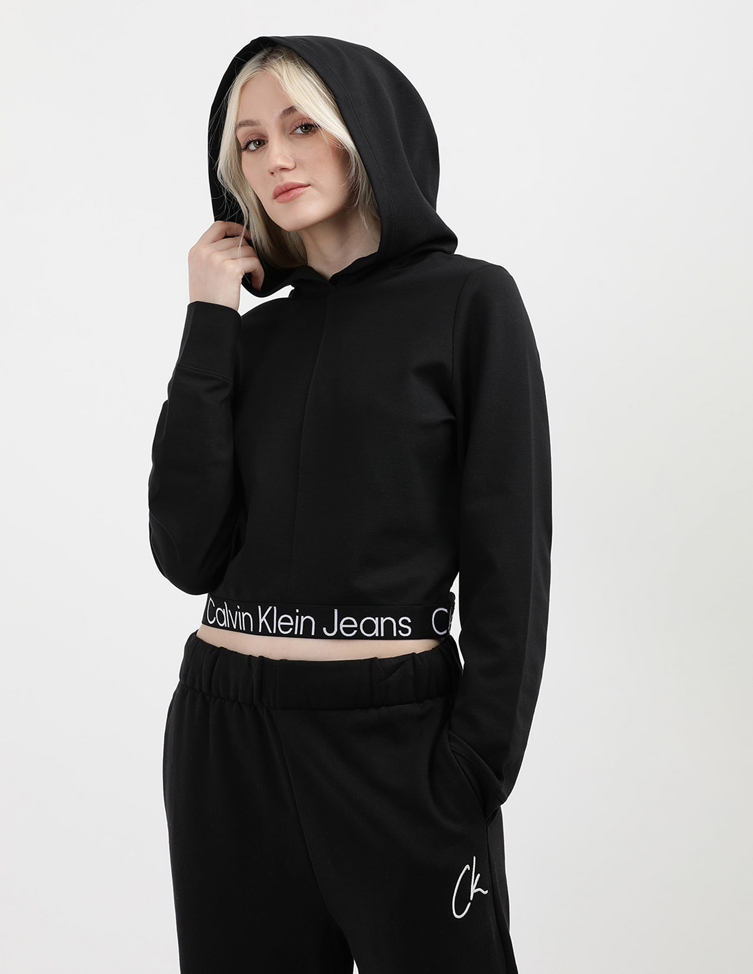 Calvin Klein Tape Milano Hood Sweatshirt