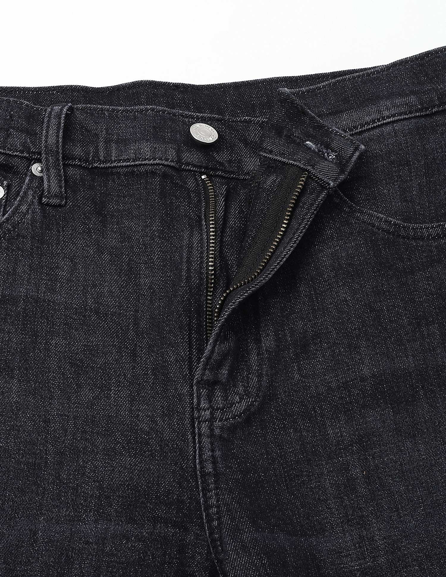 Calvin Klein Jeans Cotton Wide Leg-Fit Mid Rise Jeans