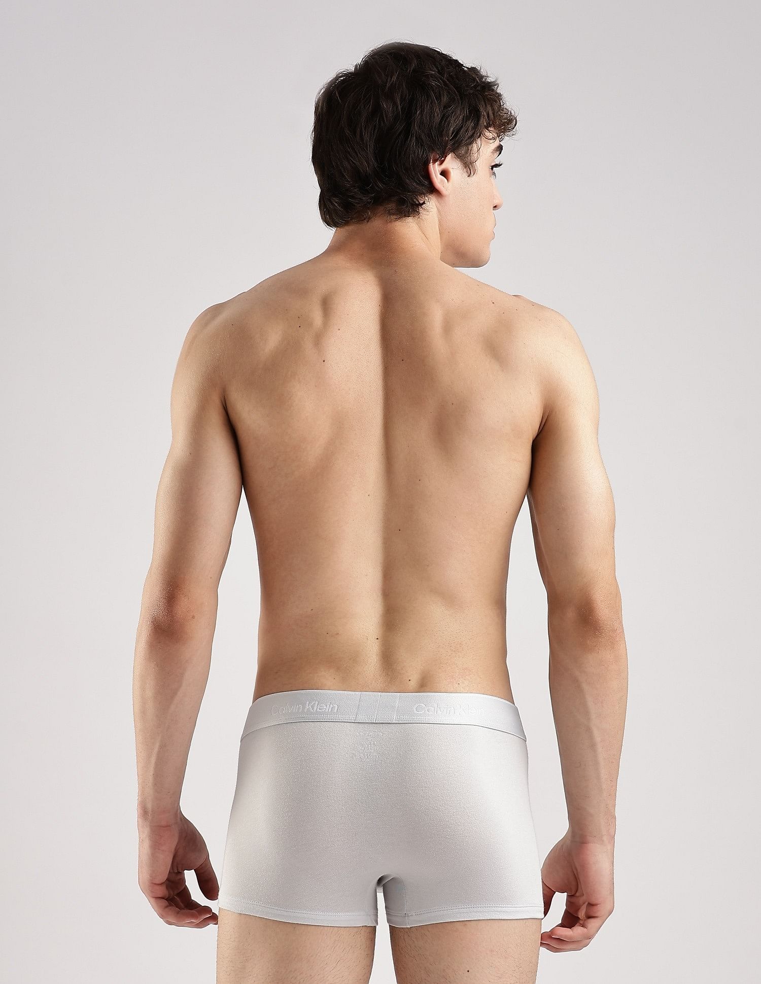 Calvin Klein Underwear Multi-Coloured Solid Low Rise Trunk - Pack Of 3