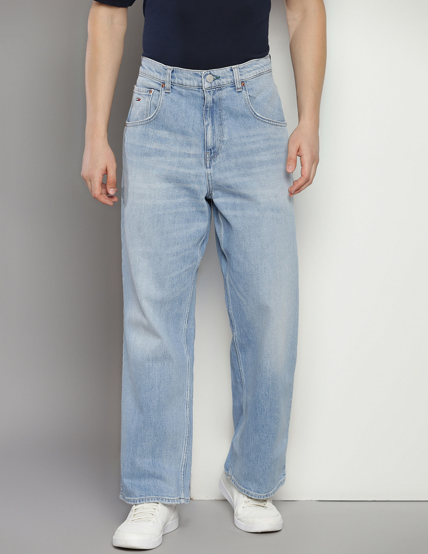 Tommy Hilfiger Stone Wash Aiden Baggy Jeans