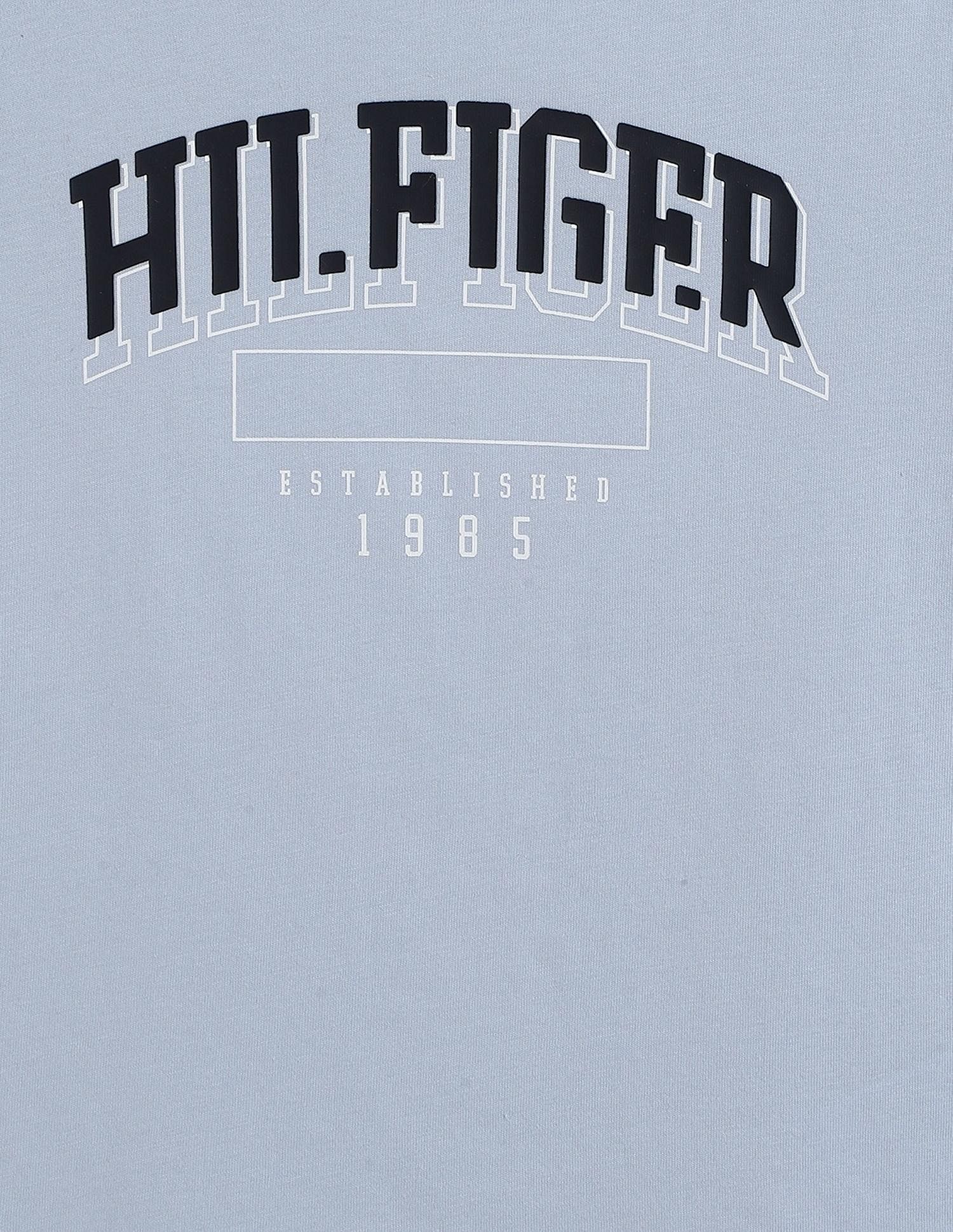 Tommy Hilfiger Kids Boys Logo Regular-Fit Cotton T-Shirt