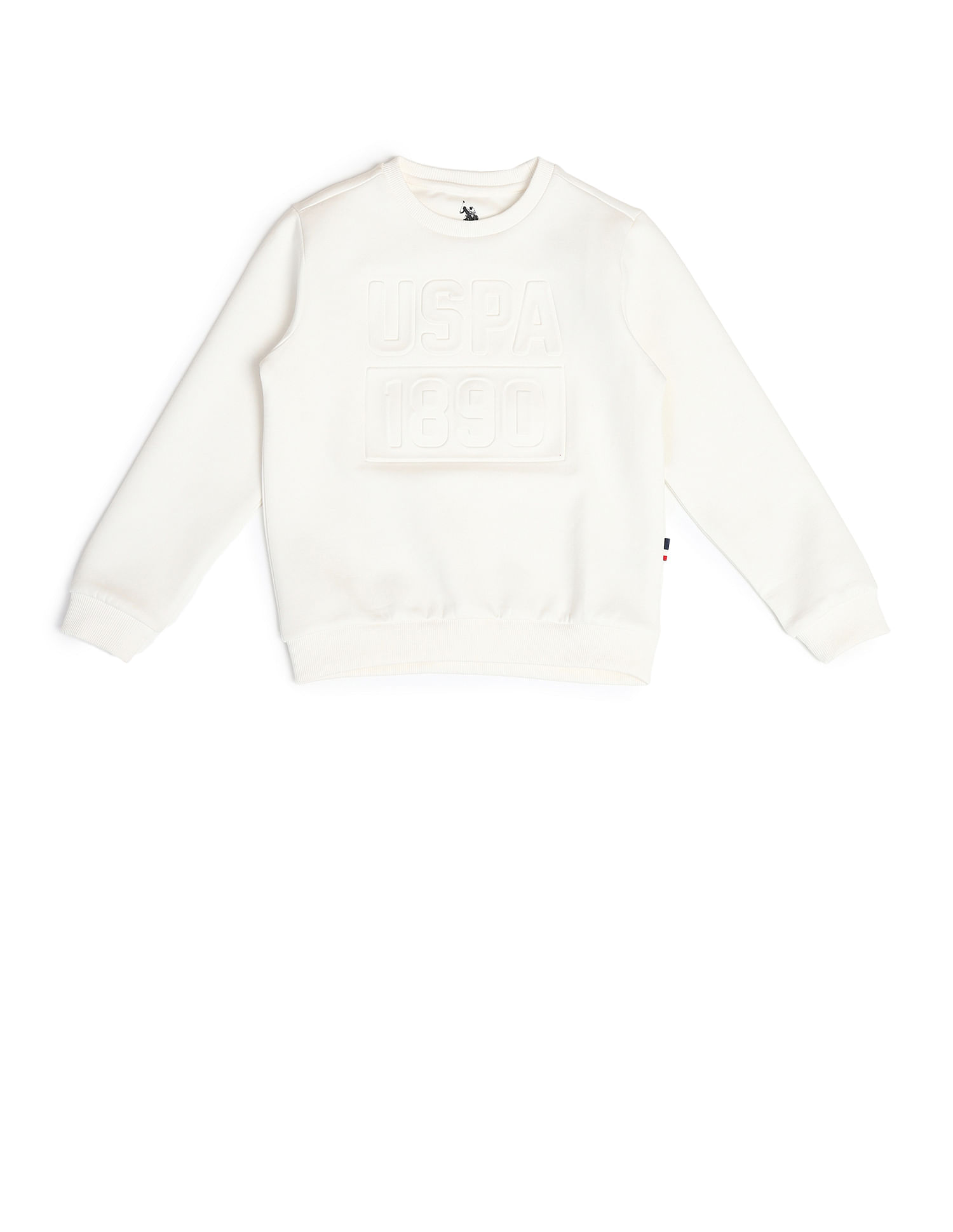 U.S. Polo Assn. Kids Boys Brand Printed Sweatshirt