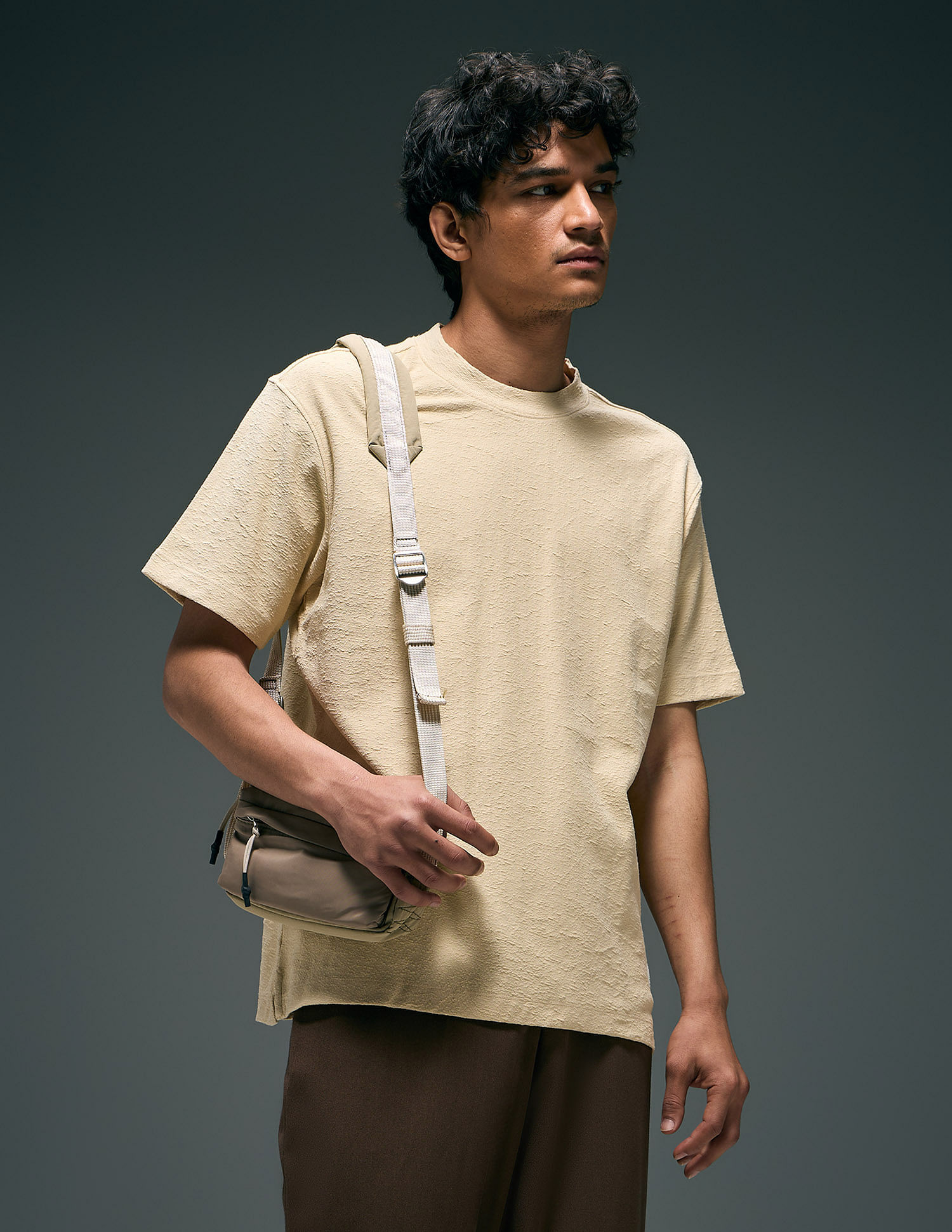 Flying Machine Relaxed Fit Pure Cotton T-Shirt