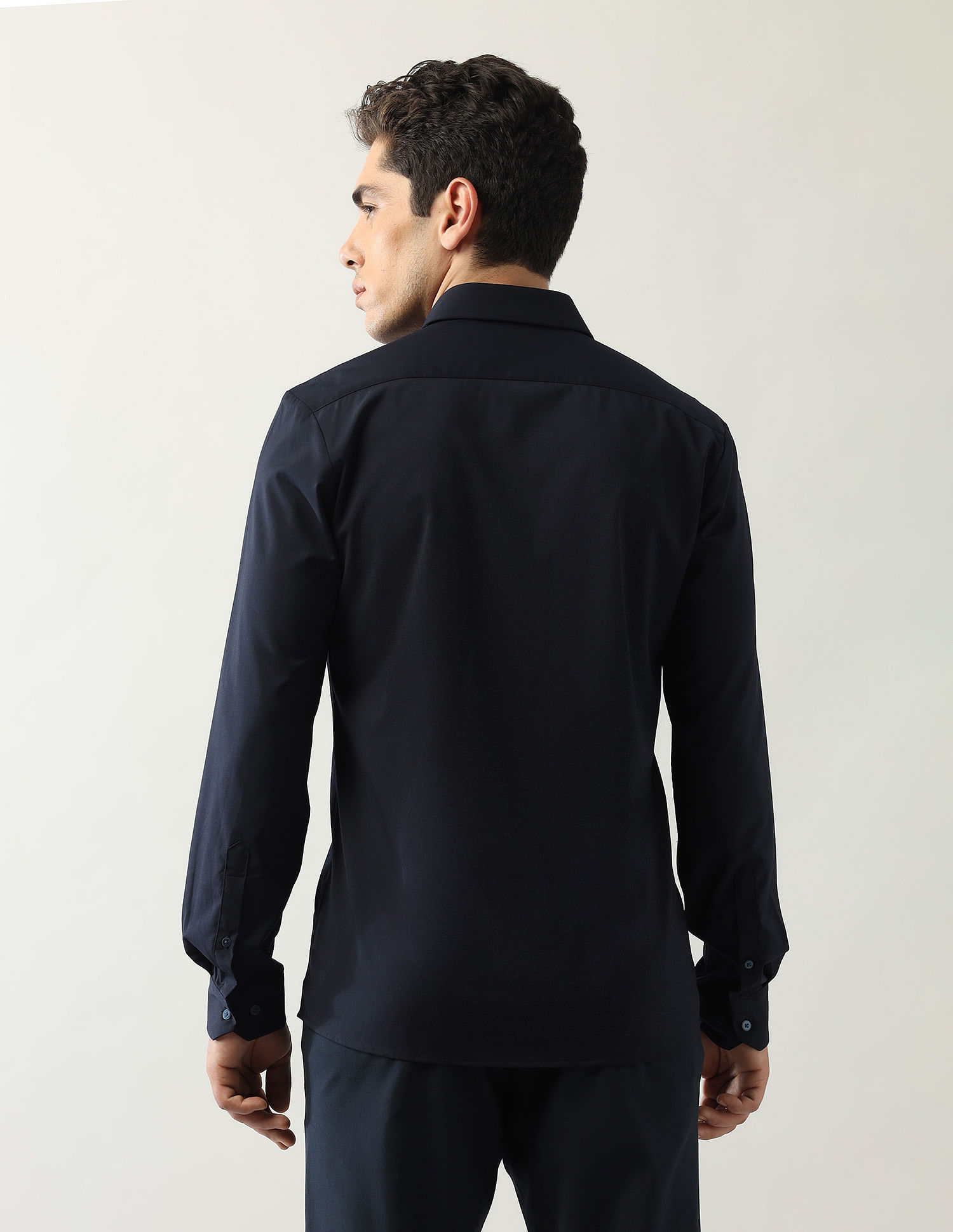 Arrow Newyork Textured Brooklyn Ultra Slim Fit Shirt