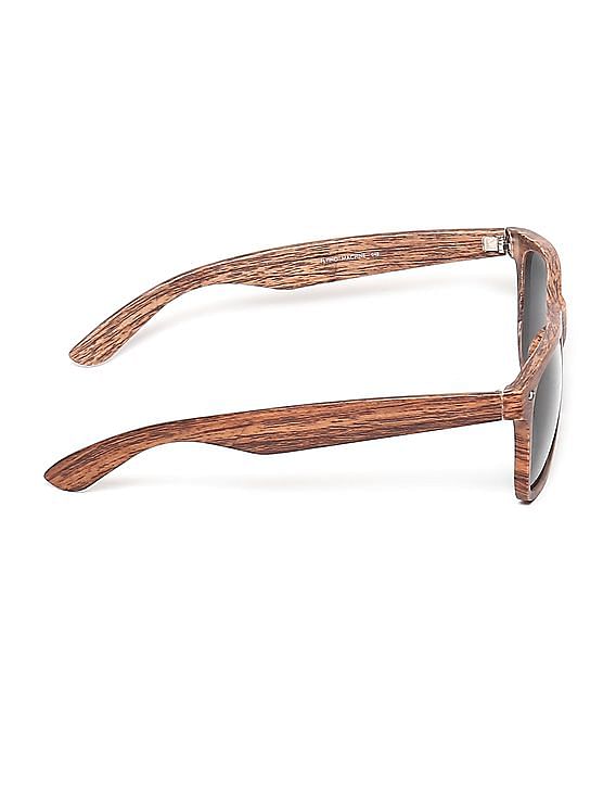 CARTIER EYEWEAR Première Square-Frame Gold-Tone and Wood Sunglasses for Men  | MR PORTER