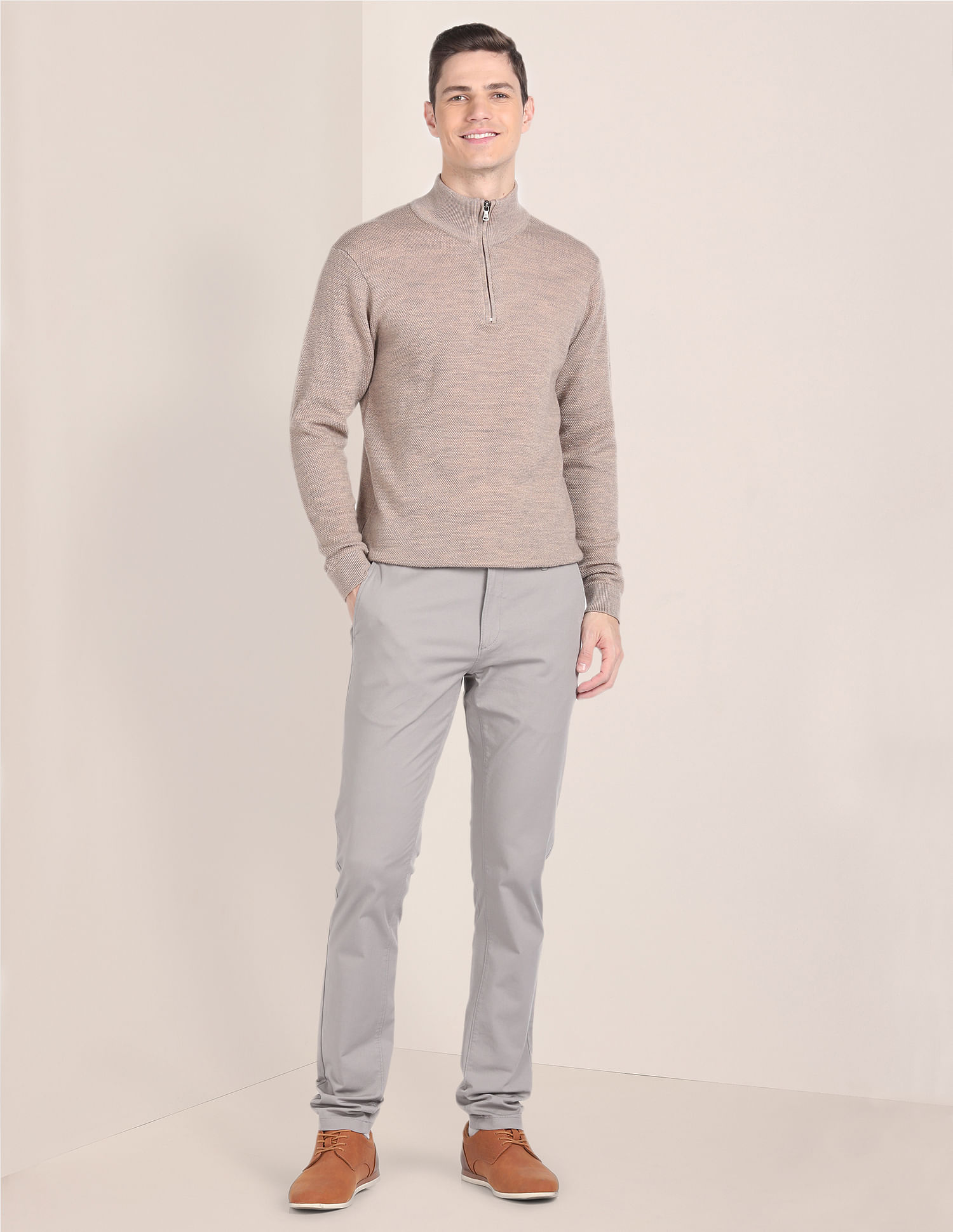 U.S. Polo Assn. Cotton Stretch Twill Trousers