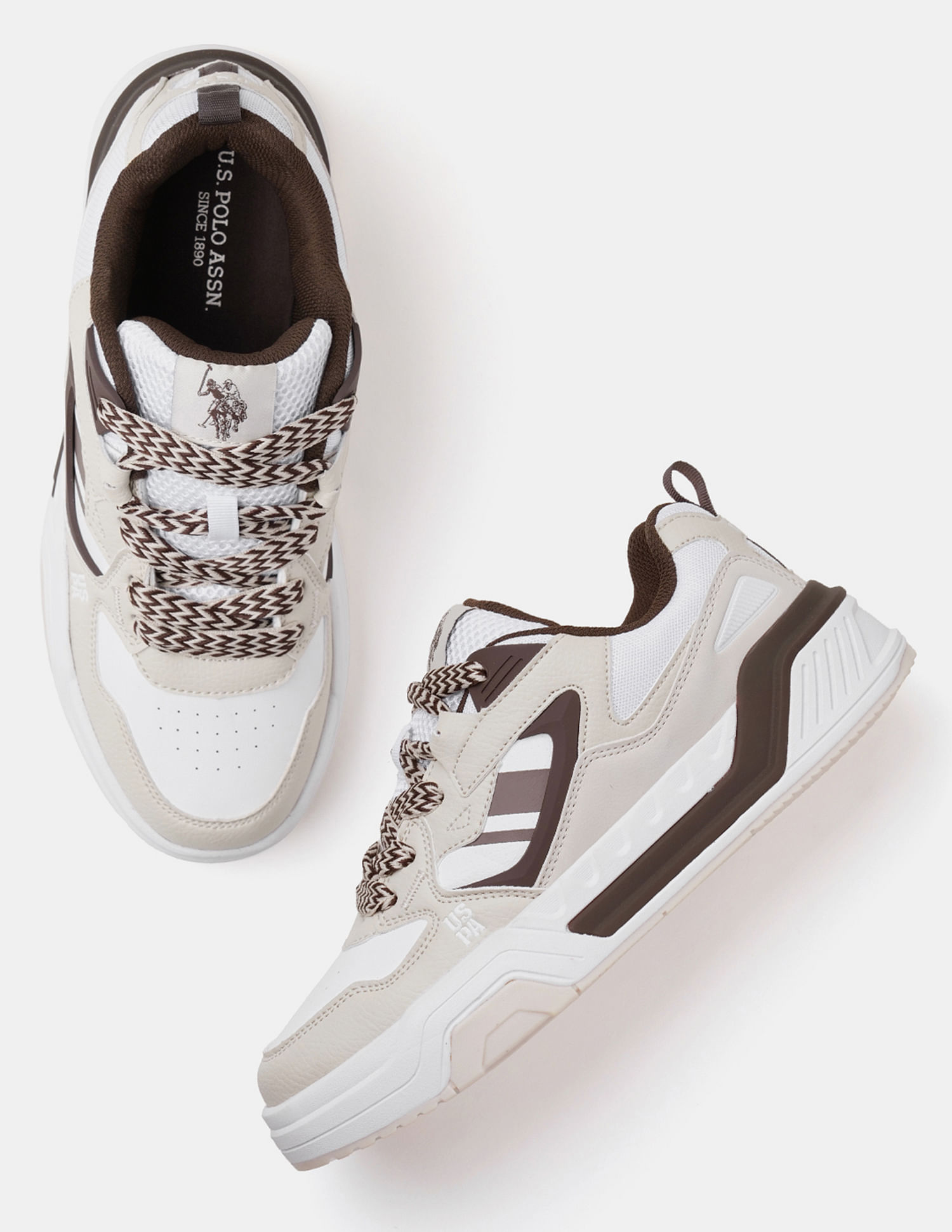 U.S. Polo Assn. Men Damen Colour Blocked Sneakers
