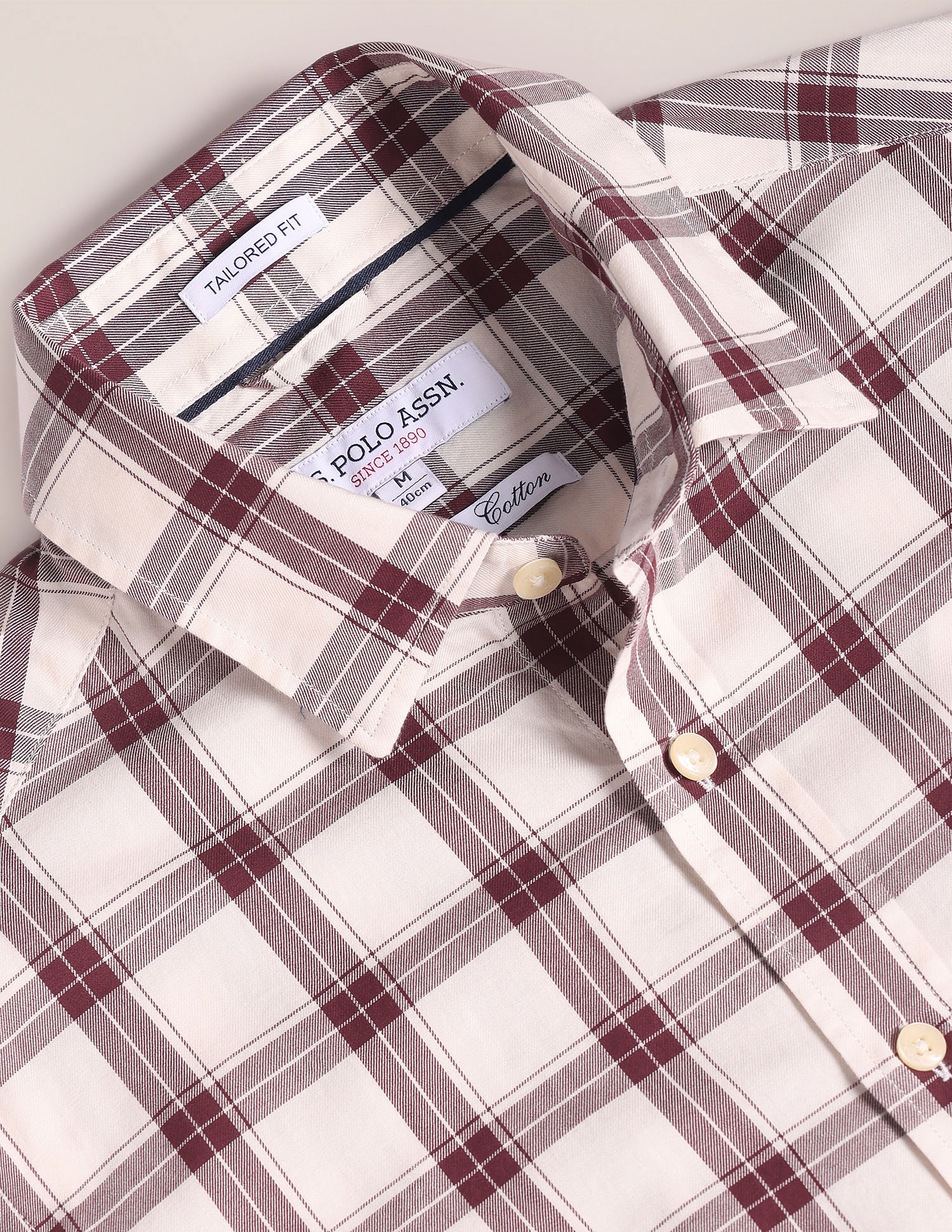 U.S. Polo Assn. Tartan Check Twill Shirt