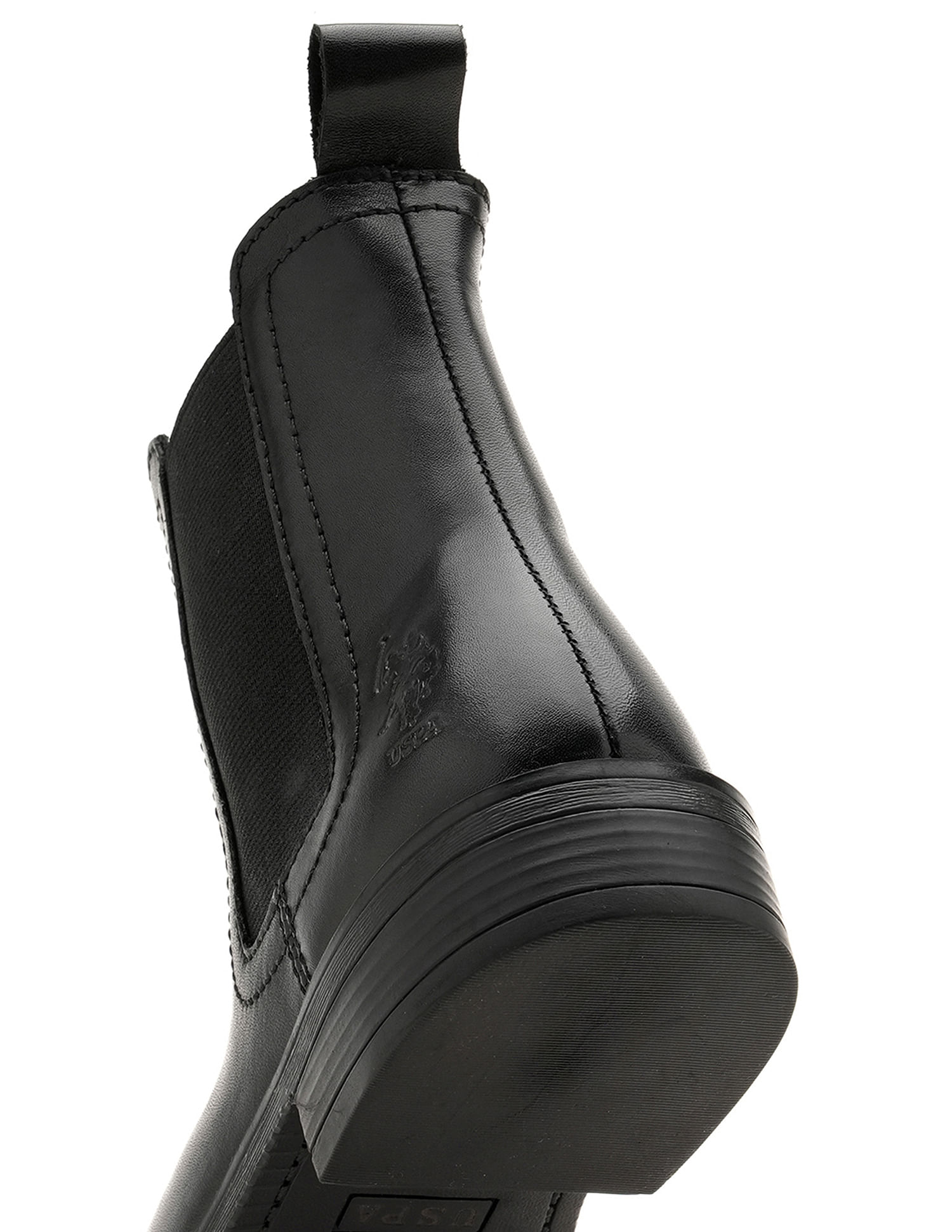 U.S. Polo Assn. Women Antonella Leather Chelsea Boots
