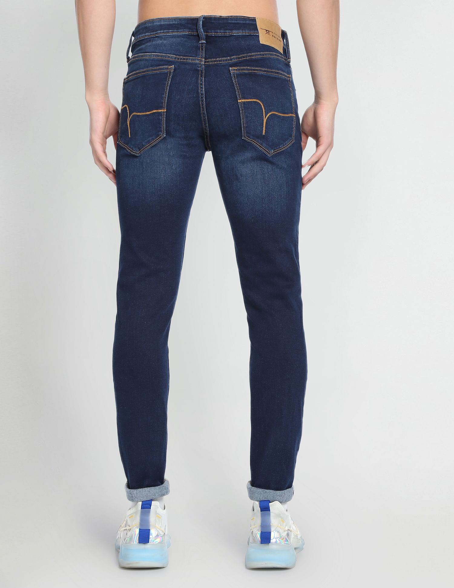 Flying Machine Jackson Skinny Fit Mid Rise Jeans