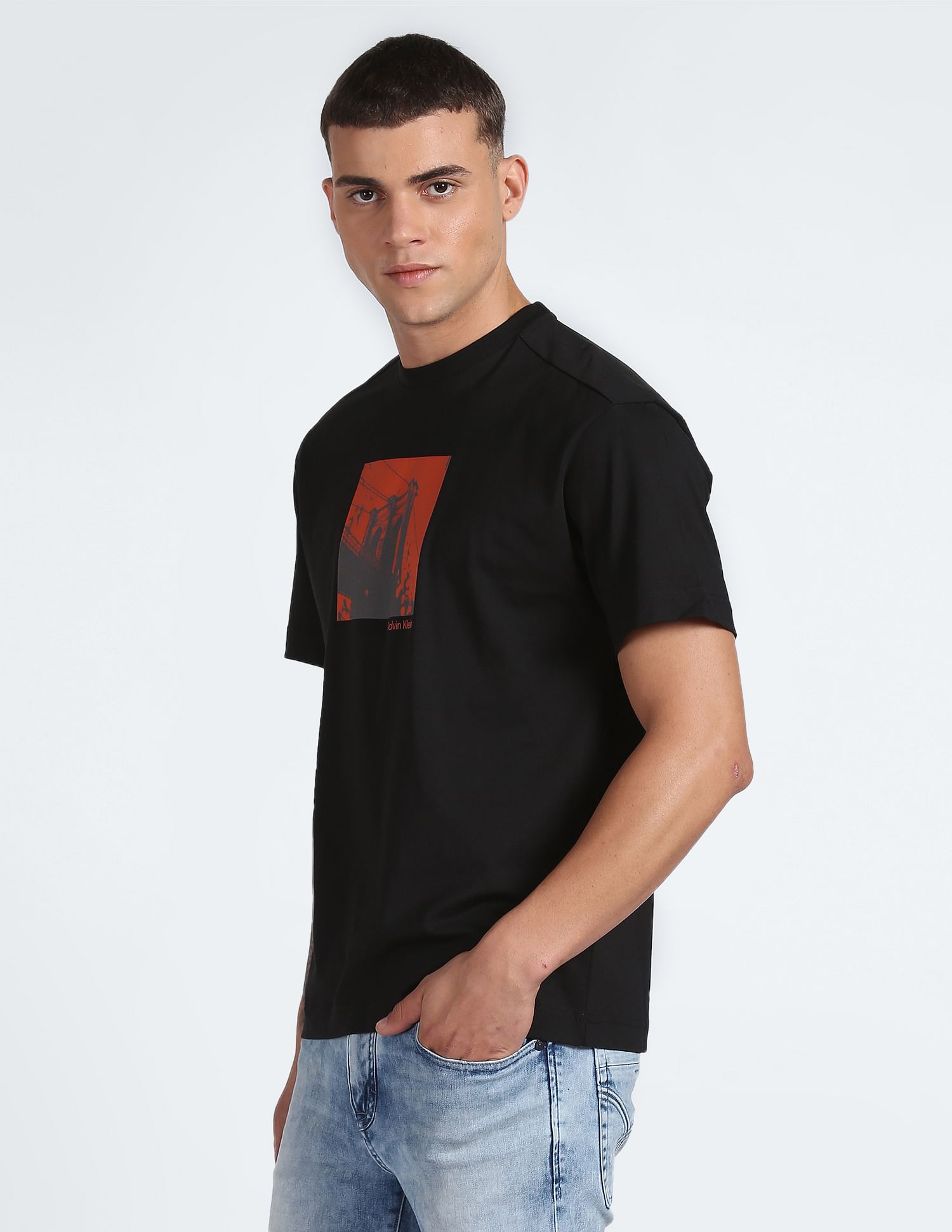 Calvin Klein Photo Print Comfort T-Shirt