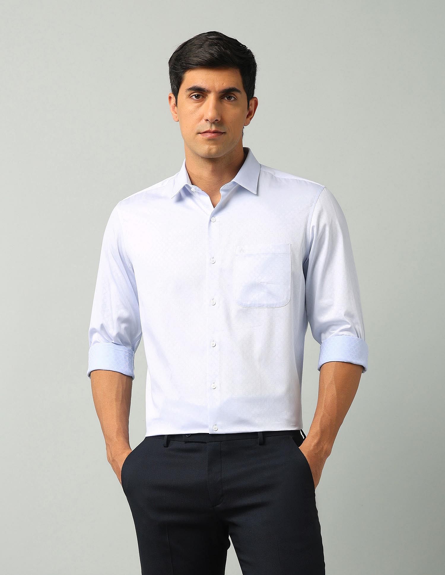 Arrow Liberty Classic Fit Pure Cotton Shirt