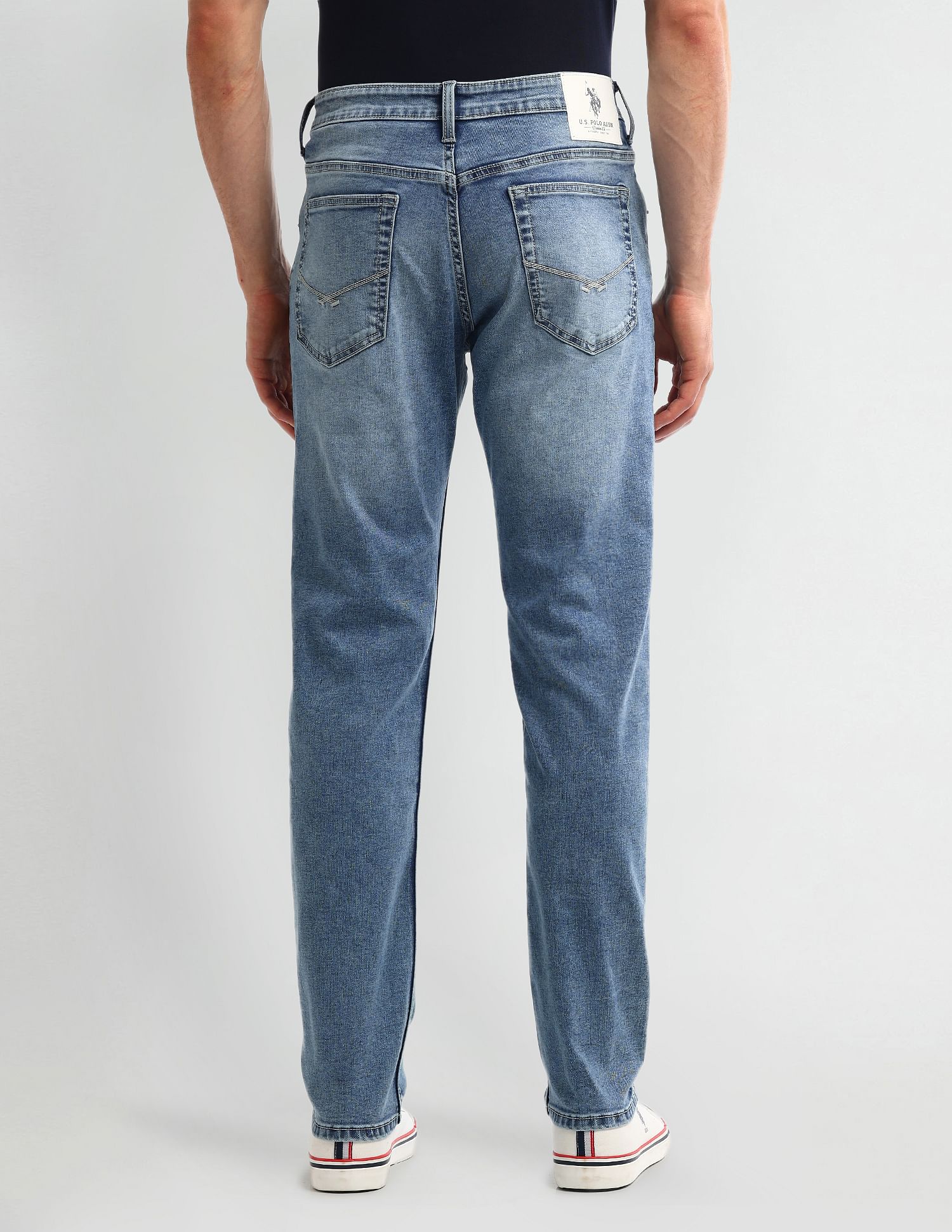 U.S. Polo Assn. Denim Co. Brandon Slim Tapered Blue Jeans