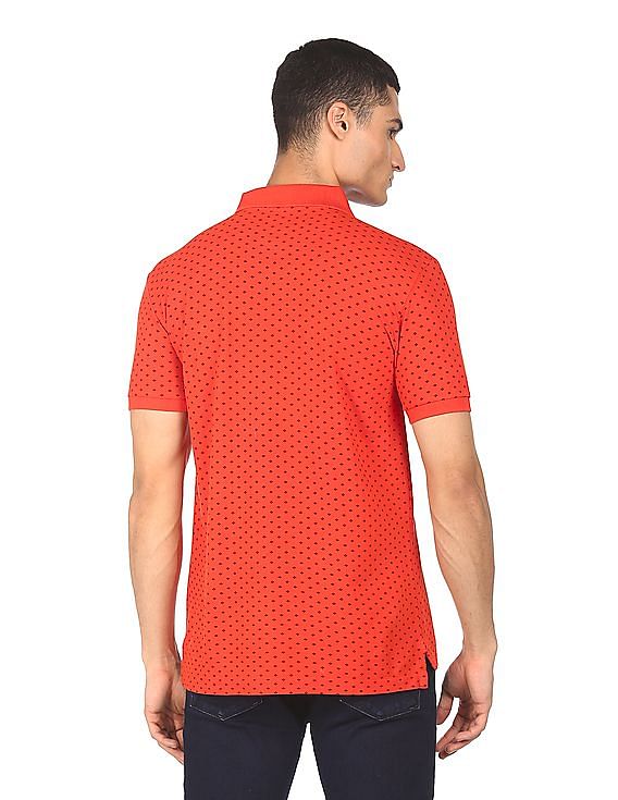 U.S. Polo Assn. Pique Printed Polo Shirt