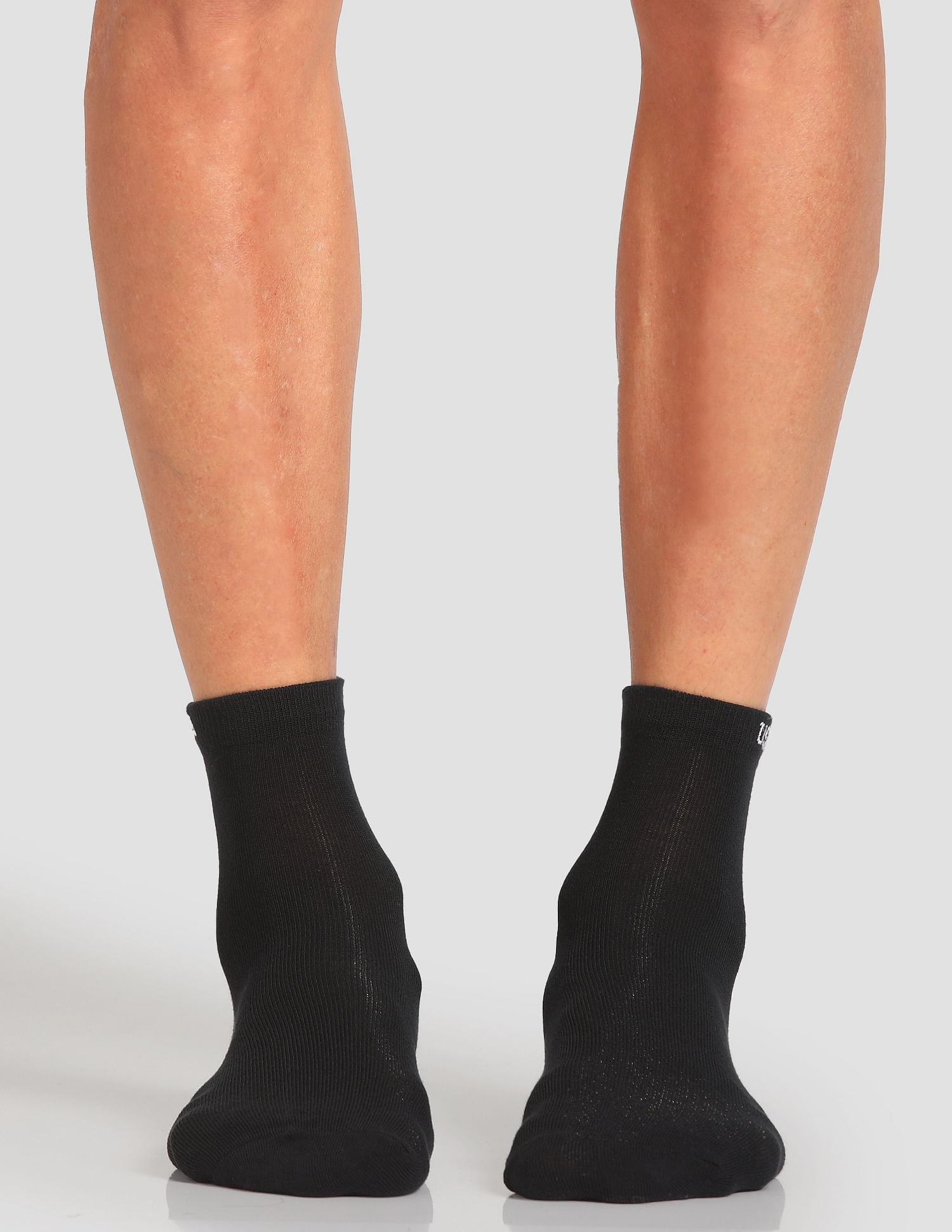 USPA Innerwear Aloe Finish Ankle Length ES002 Socks - Pack Of 3