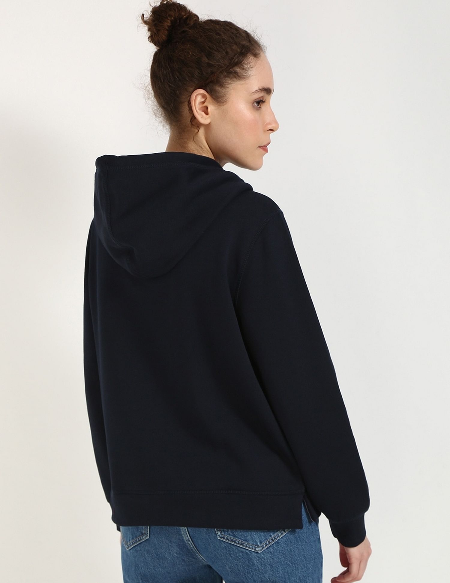 Tommy Hilfiger Regular-Fit Cotton Hooded Neck Sweatshirt