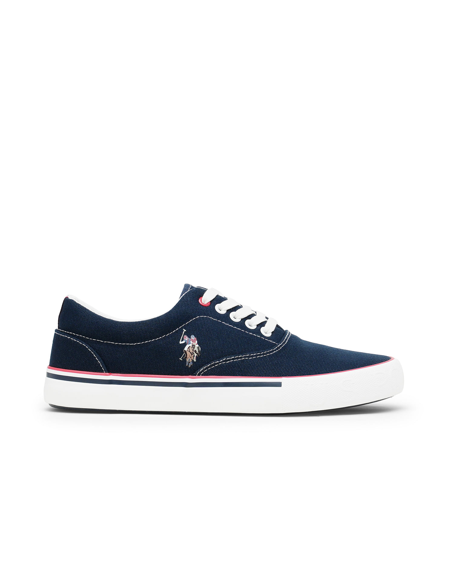 Buy U.S. Polo Assn. Men Clyde Navy Classics Sneakers NNNOW