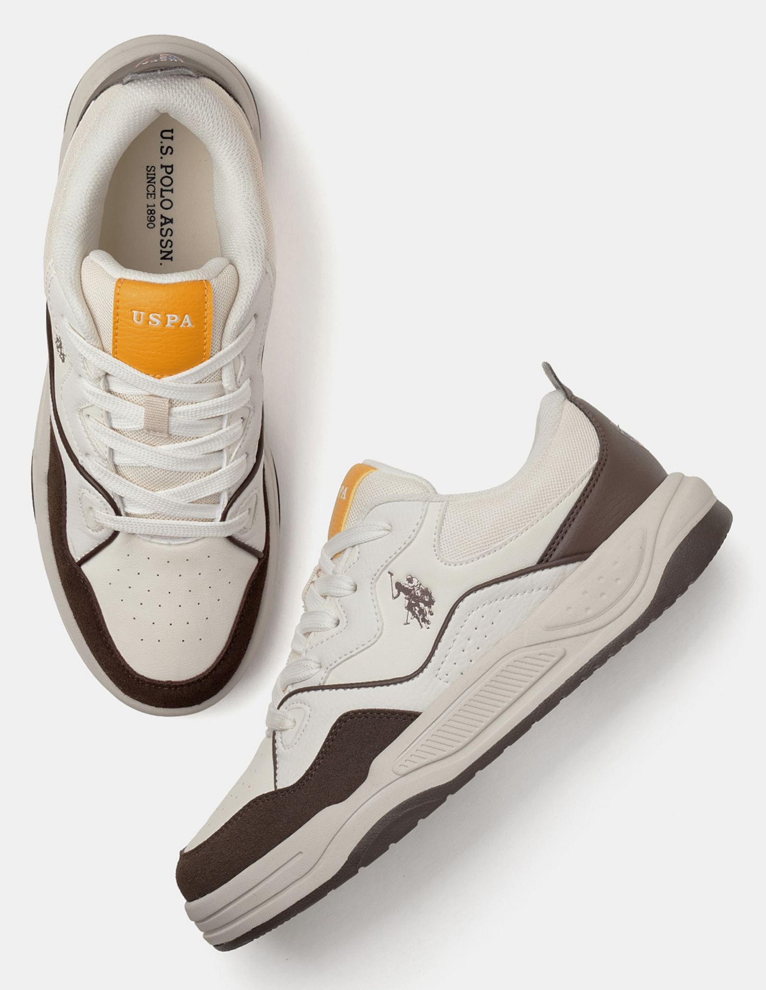 U.S. Polo Assn. Men Odore Colour Blocked Sneakers
