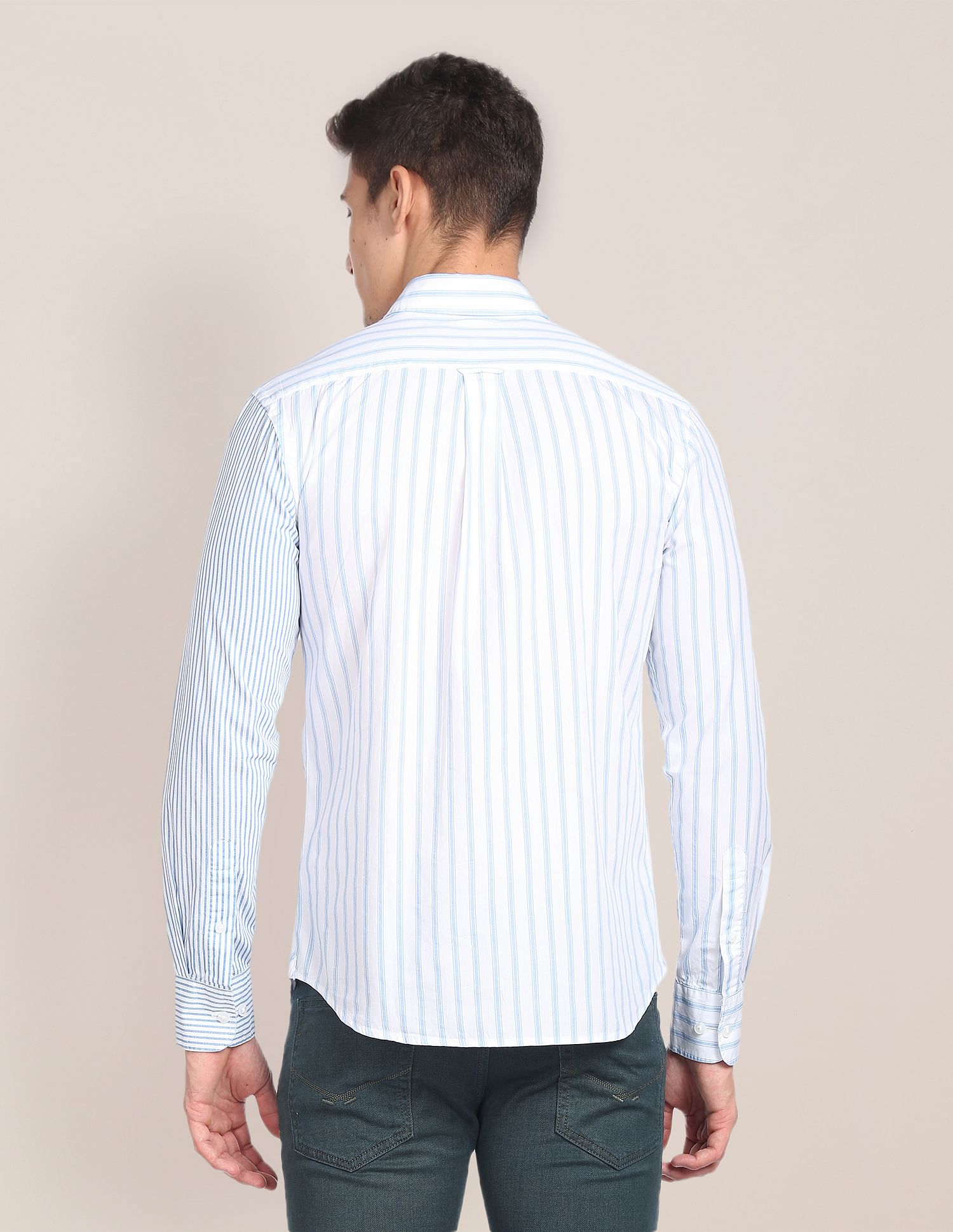U.S. Polo Assn. Vertical Stripe Pure Cotton Shirt