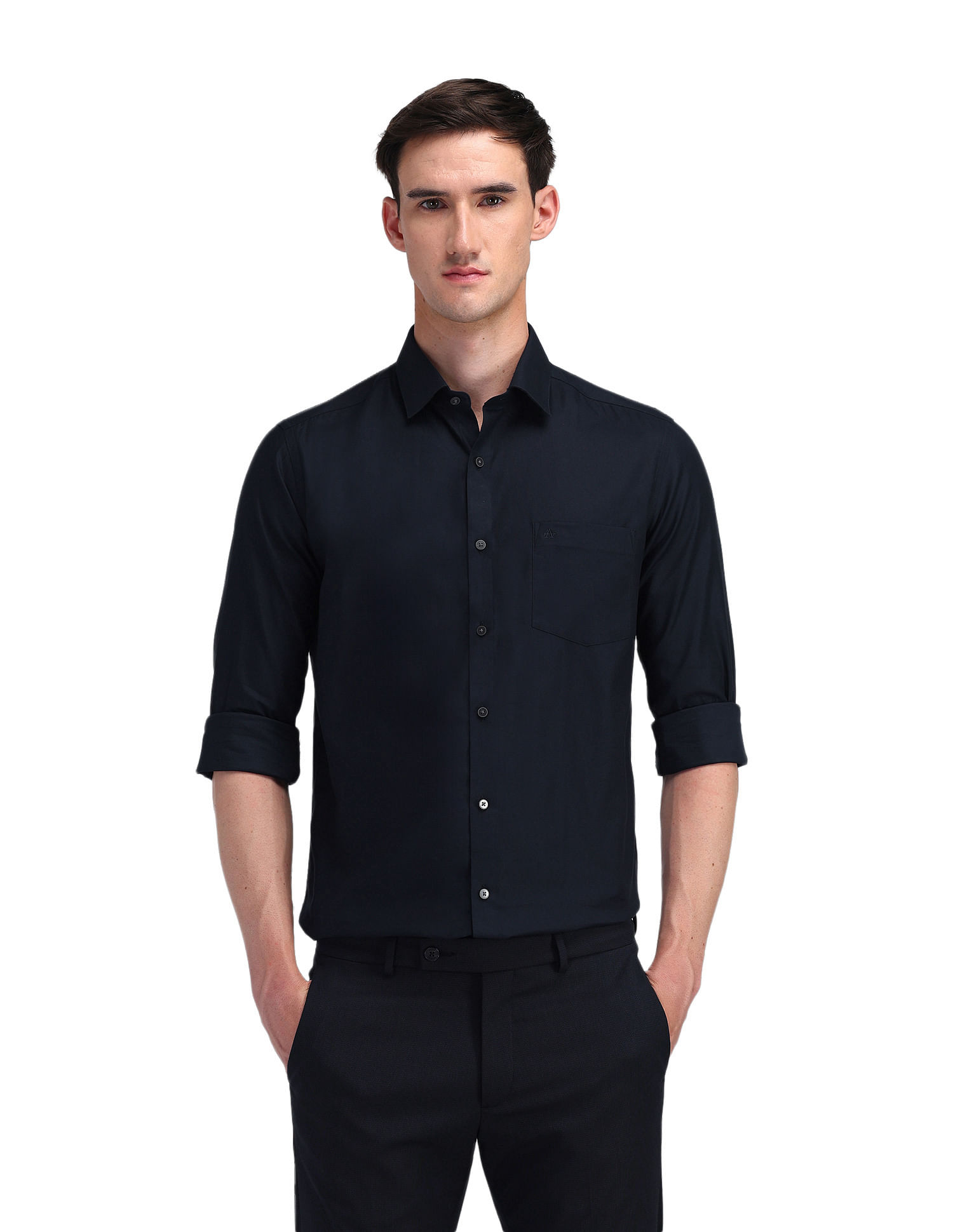 Arrow Pure Cotton Solid Shirt