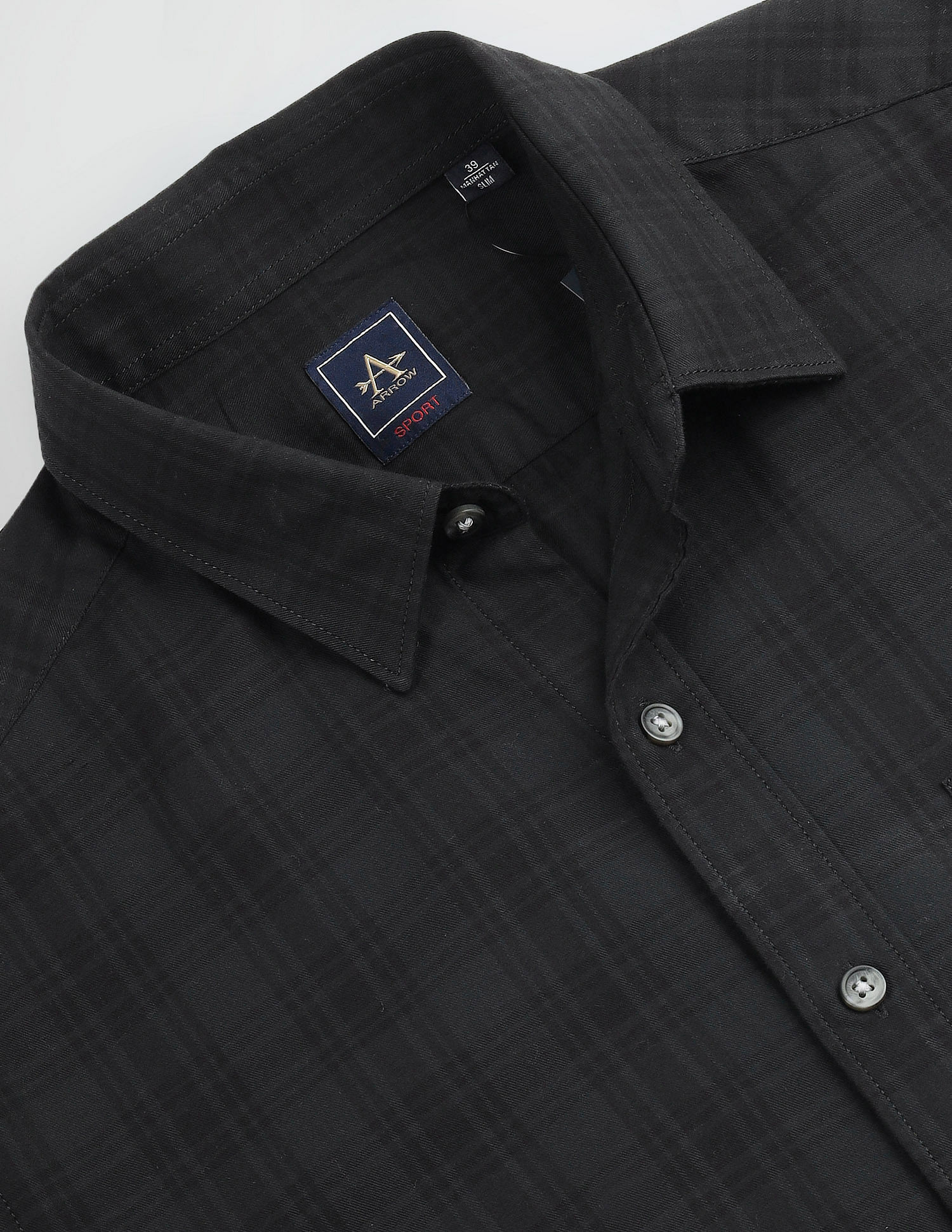 Arrow Sport Tartan Check Cotton Shirt