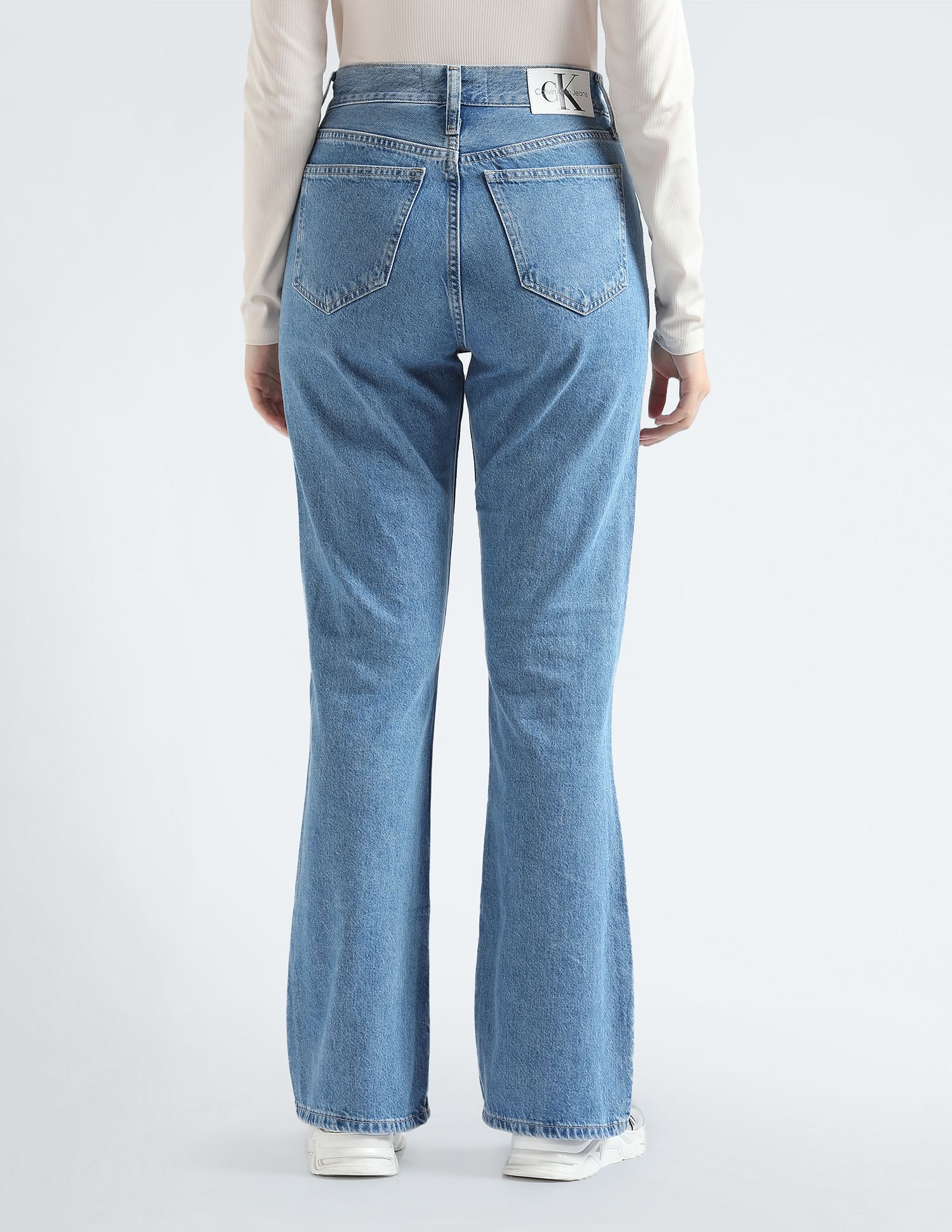 Calvin klein men's boot cut jeans online