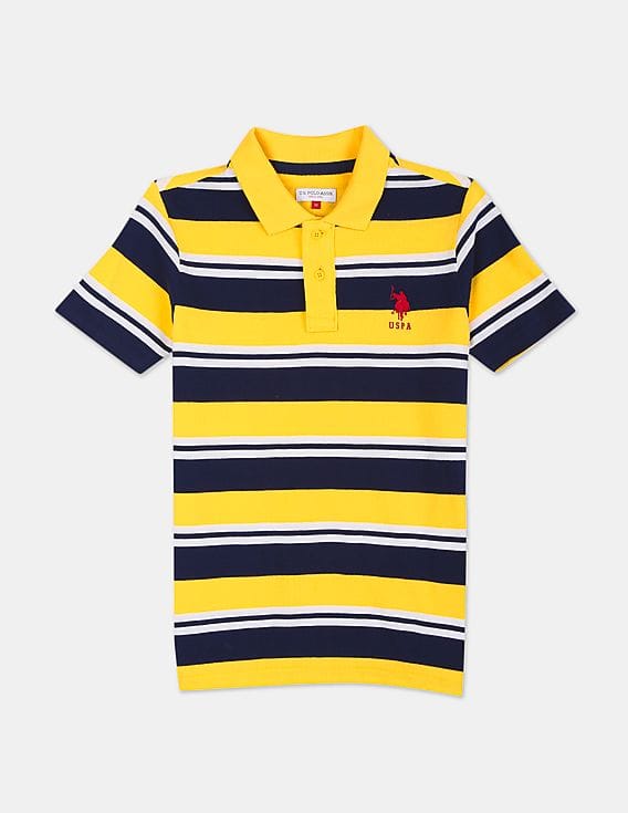 Buy U.S. Polo Assn. Kids Boys Yellow 
