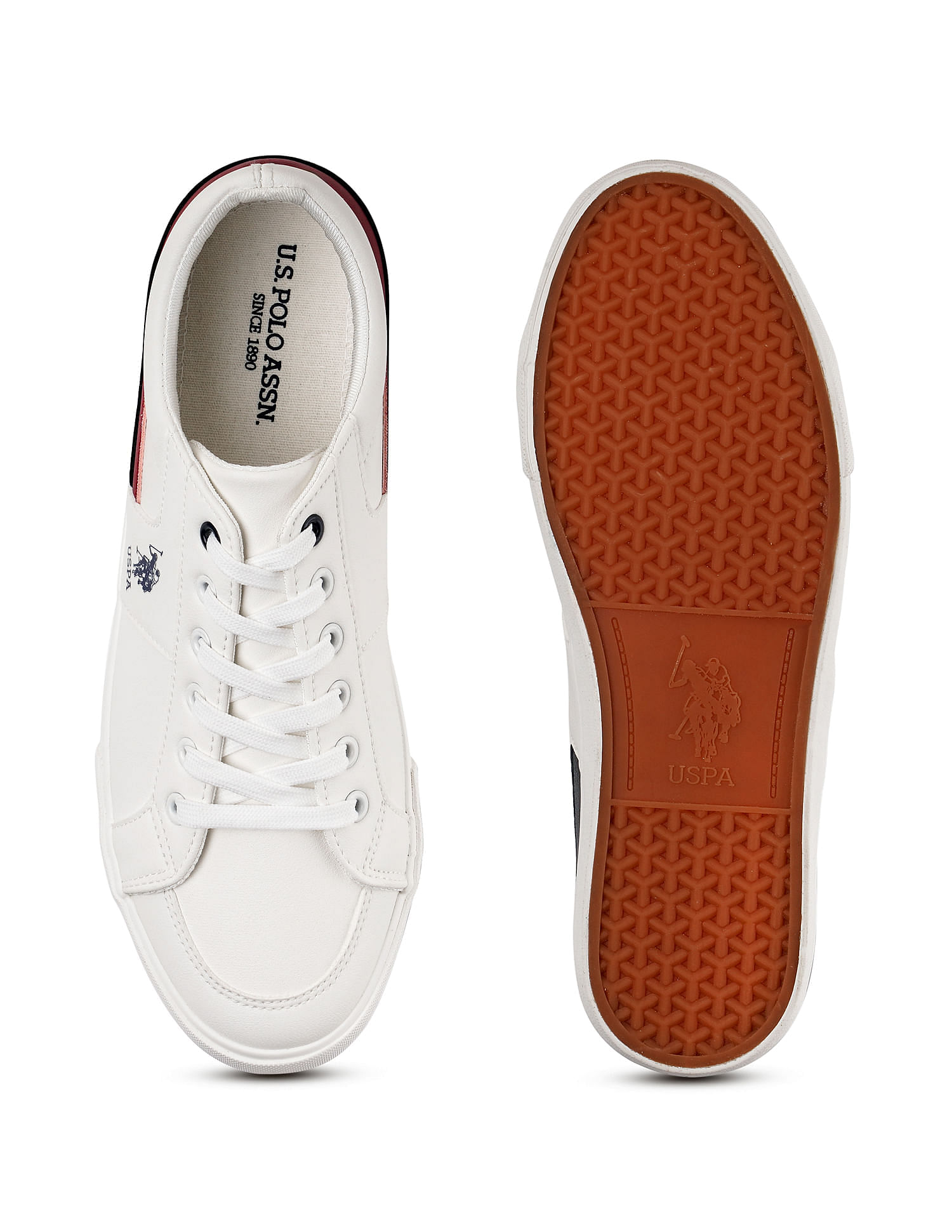 U.S. Polo Assn. Men Clarkin 7.0 Colourblocked Sneakers