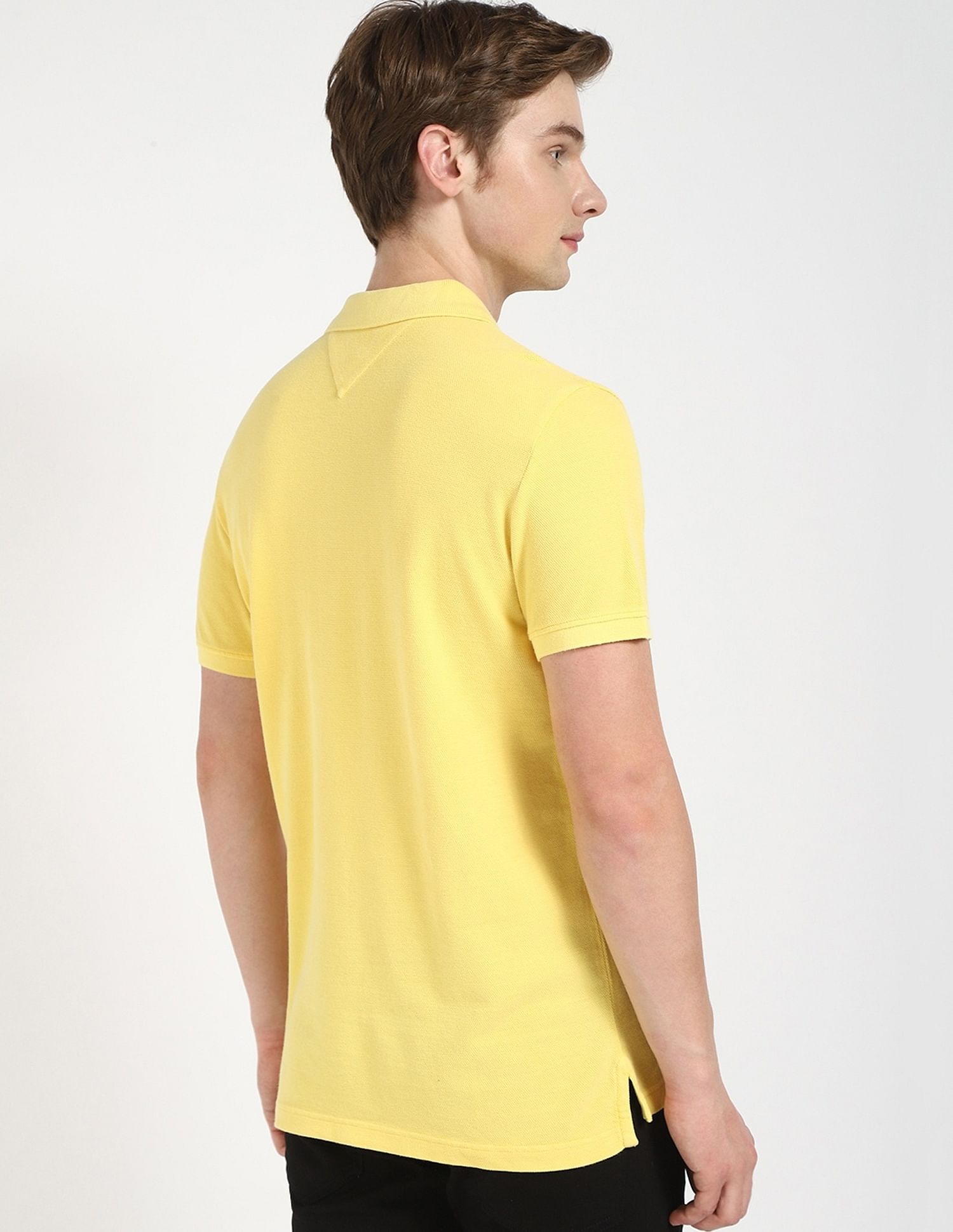 Tommy Hilfiger Solid Slim Fit Polo