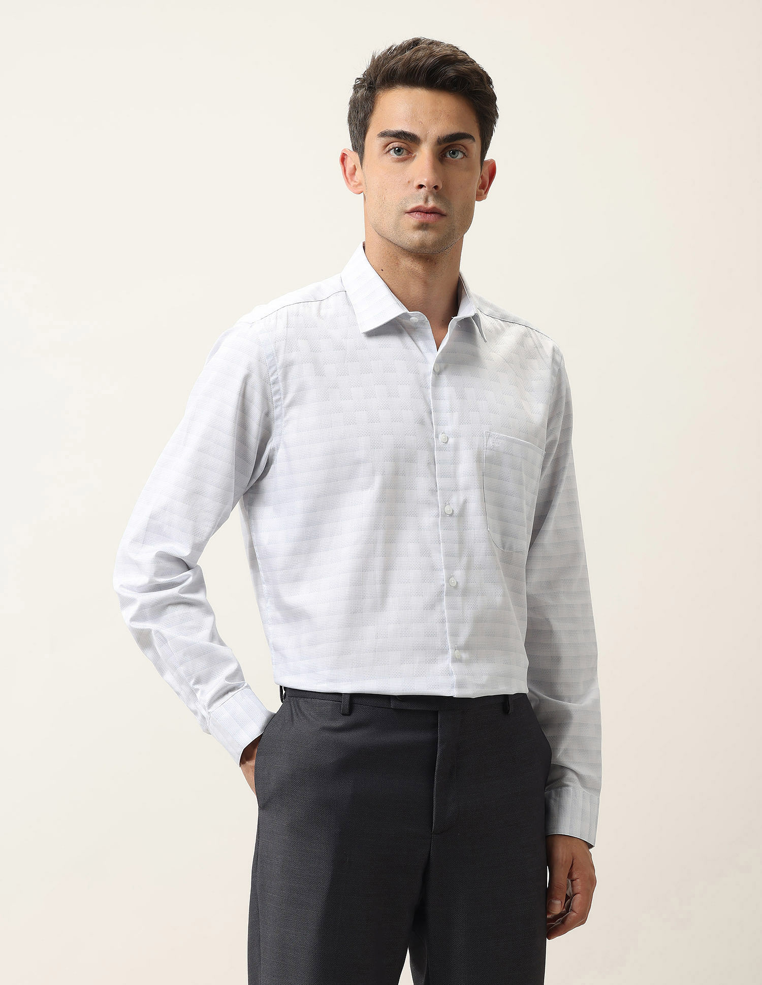 Arrow Ceremonial Pure Cotton Shirt