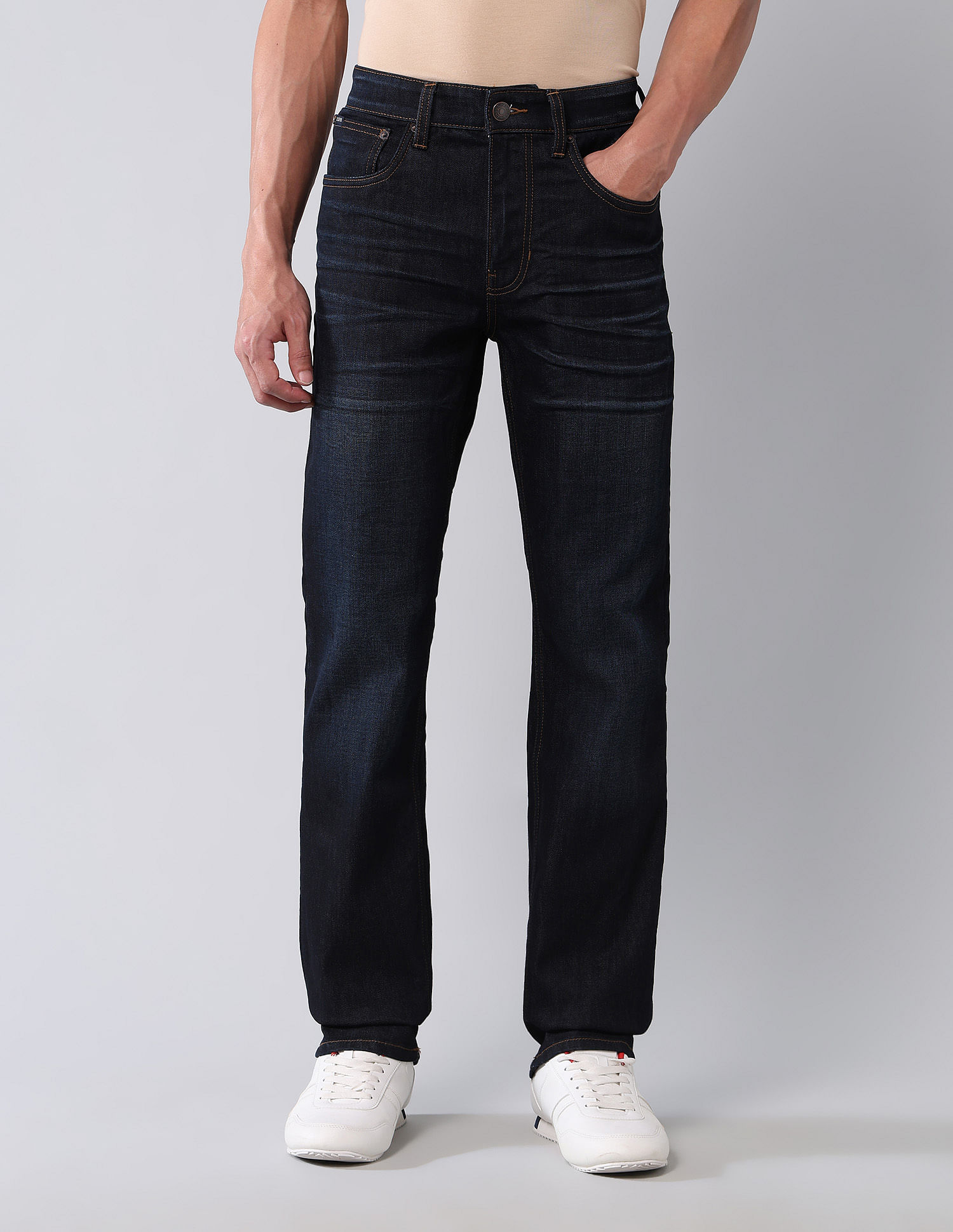 U.S. Polo Assn. Denim Co. Harold Slim Straight Fit Ultra Soft Jeans