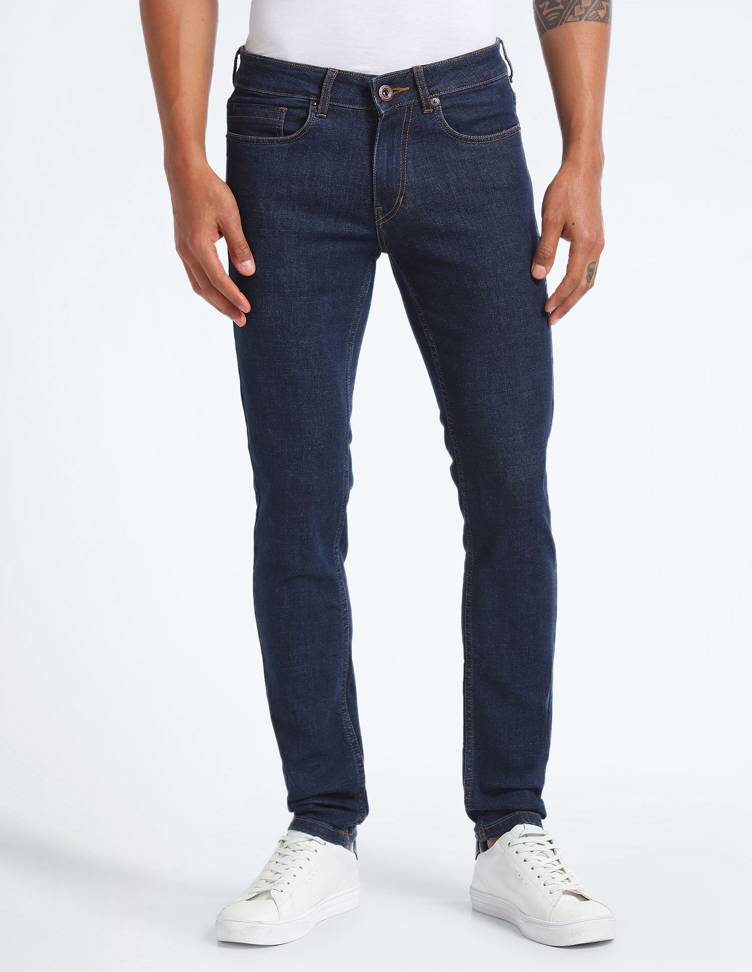 Flying Machine Jackson Skinny Fit Rinsed Jeans