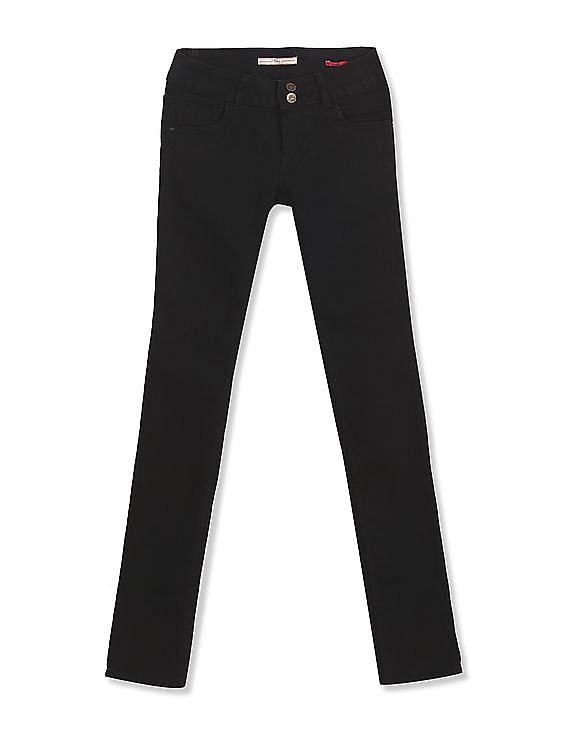 Flying Machine Women Twiggy Super Skinny Fit Rinsed Jeans