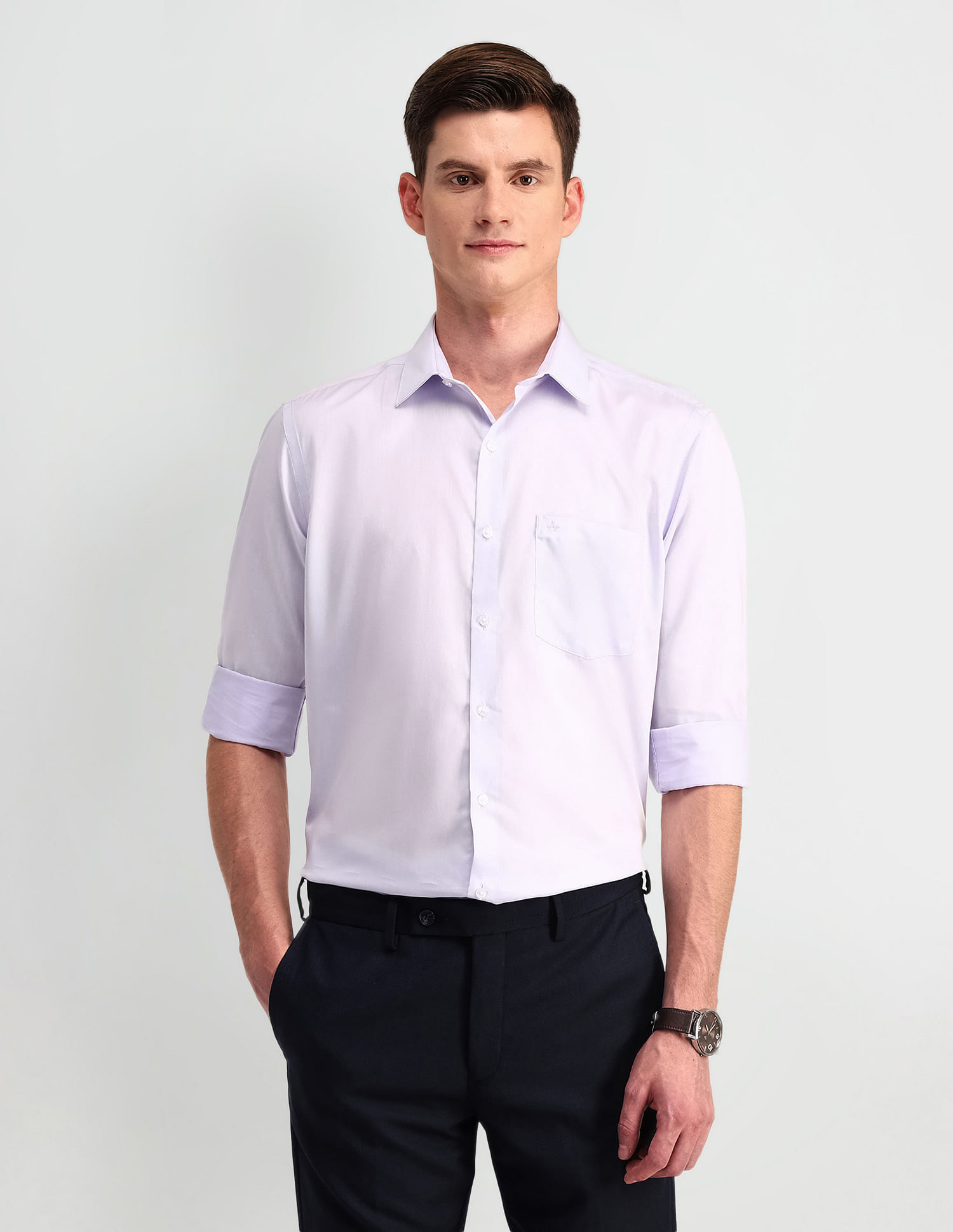 Arrow Liberty Classic Fit Cotton Shirt