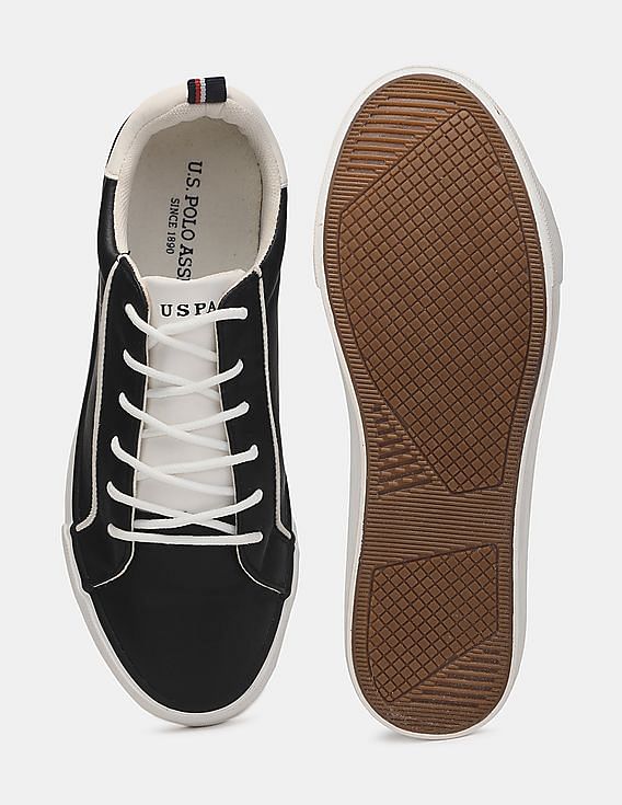 U.S. Polo Assn. Men Contrast Sole Cushioned Apollo Sneakers