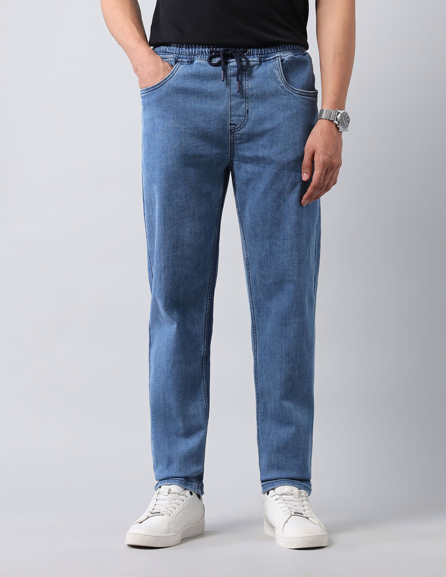 Buy Polo Denim Mid Rise Regular Fit Jeans