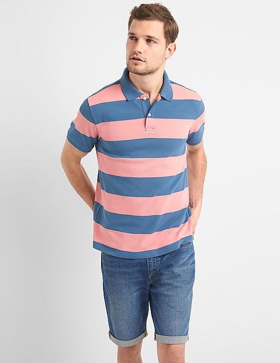 gap pique polo
