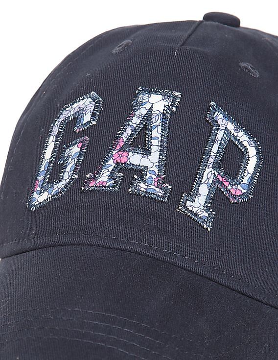 Buy GAP Women Blue Floral Logo Baseball Hat - NNNOW.com