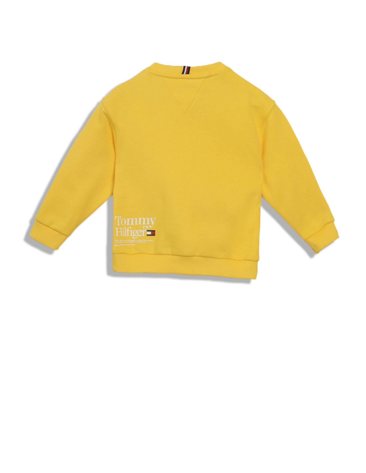 Buy Tommy Hilfiger Kids Boys Sweatshirt Solid Cotton Transitional